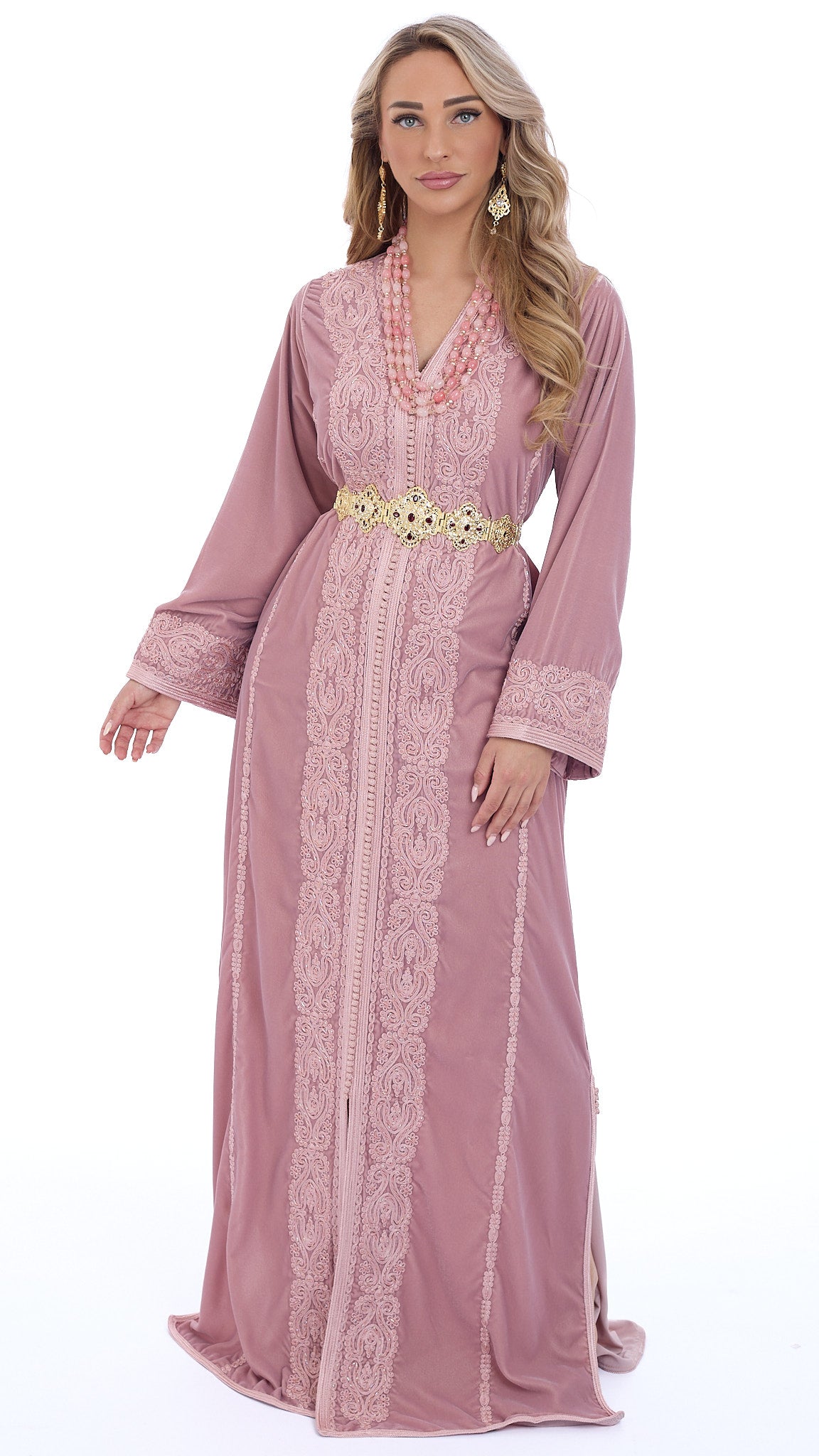 Caftan Dalia Powderpink