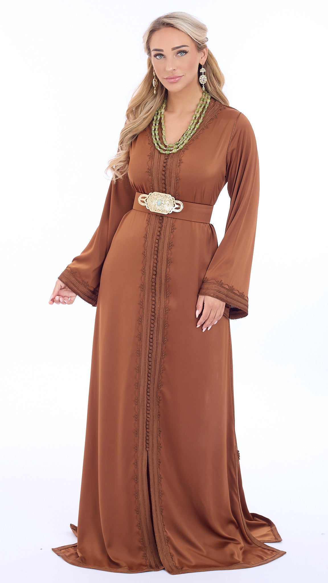 Caftan Riham Camel