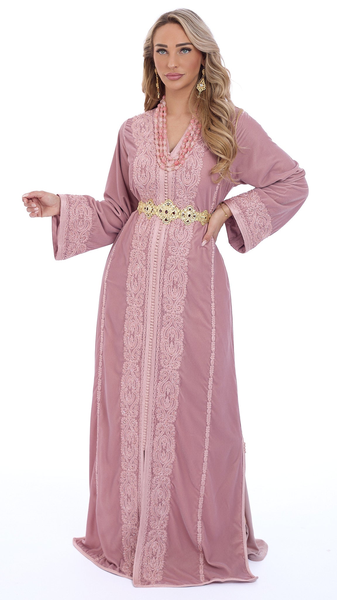 Caftan Dalia Powderpink