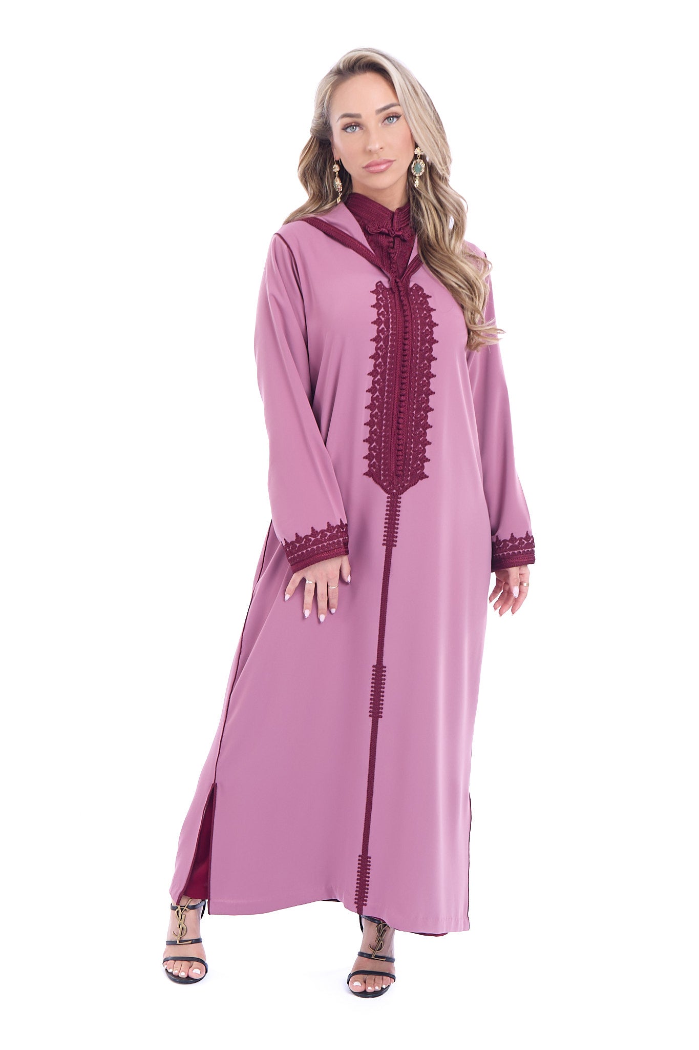 Jalaba Norhan Paleviolet Pink