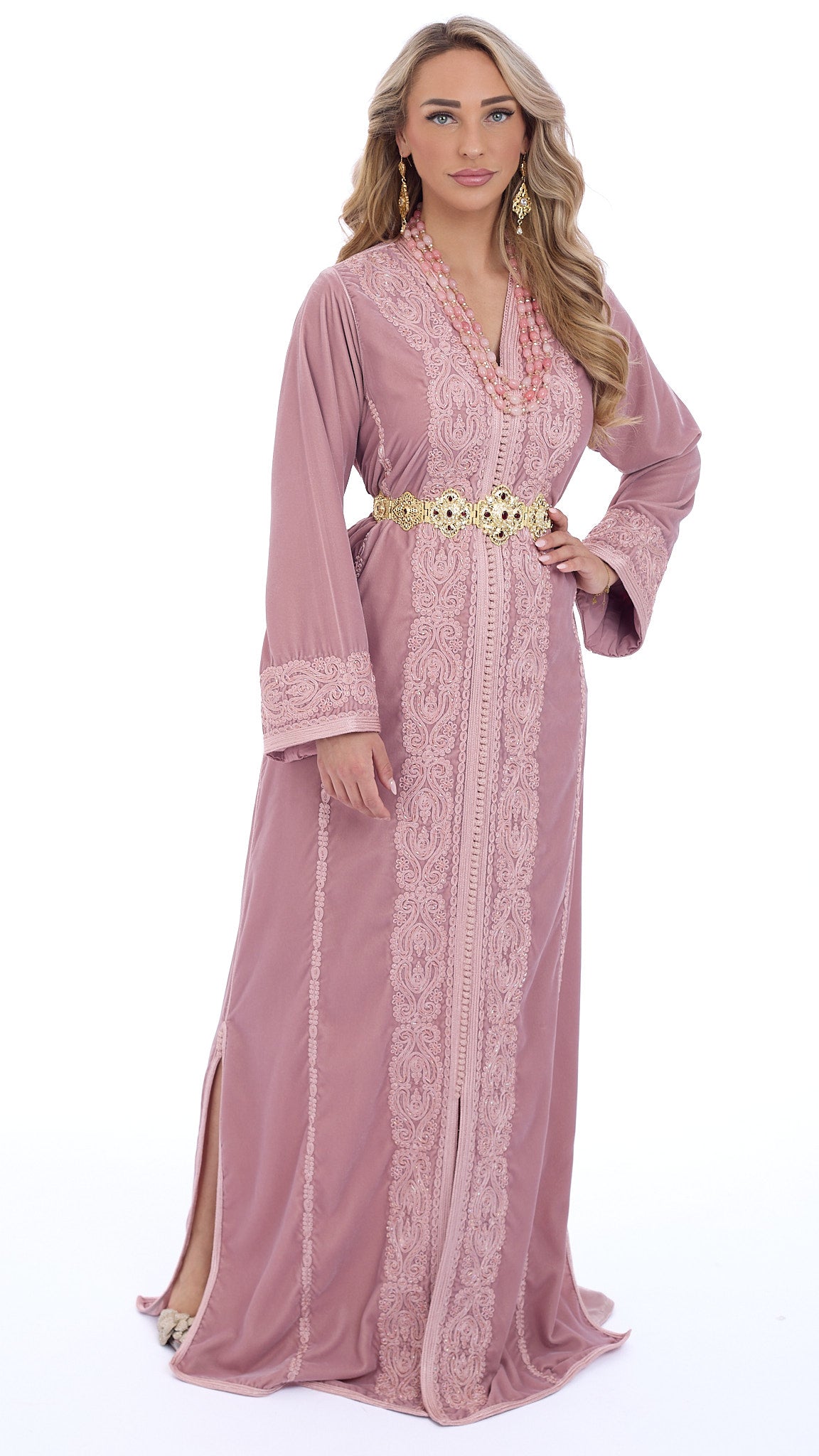Caftan Dalia Powderpink