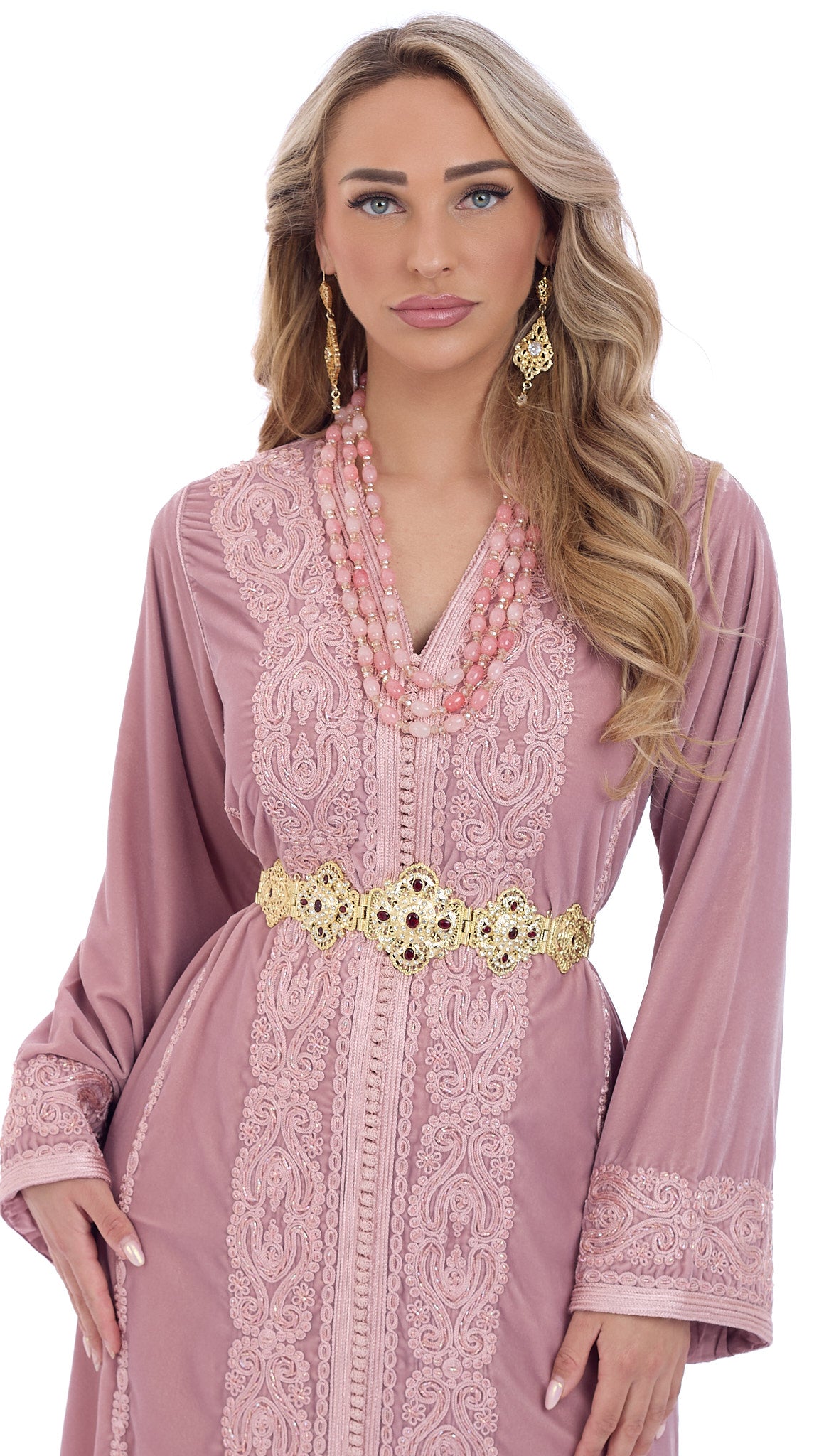 Caftan Dalia Powderpink