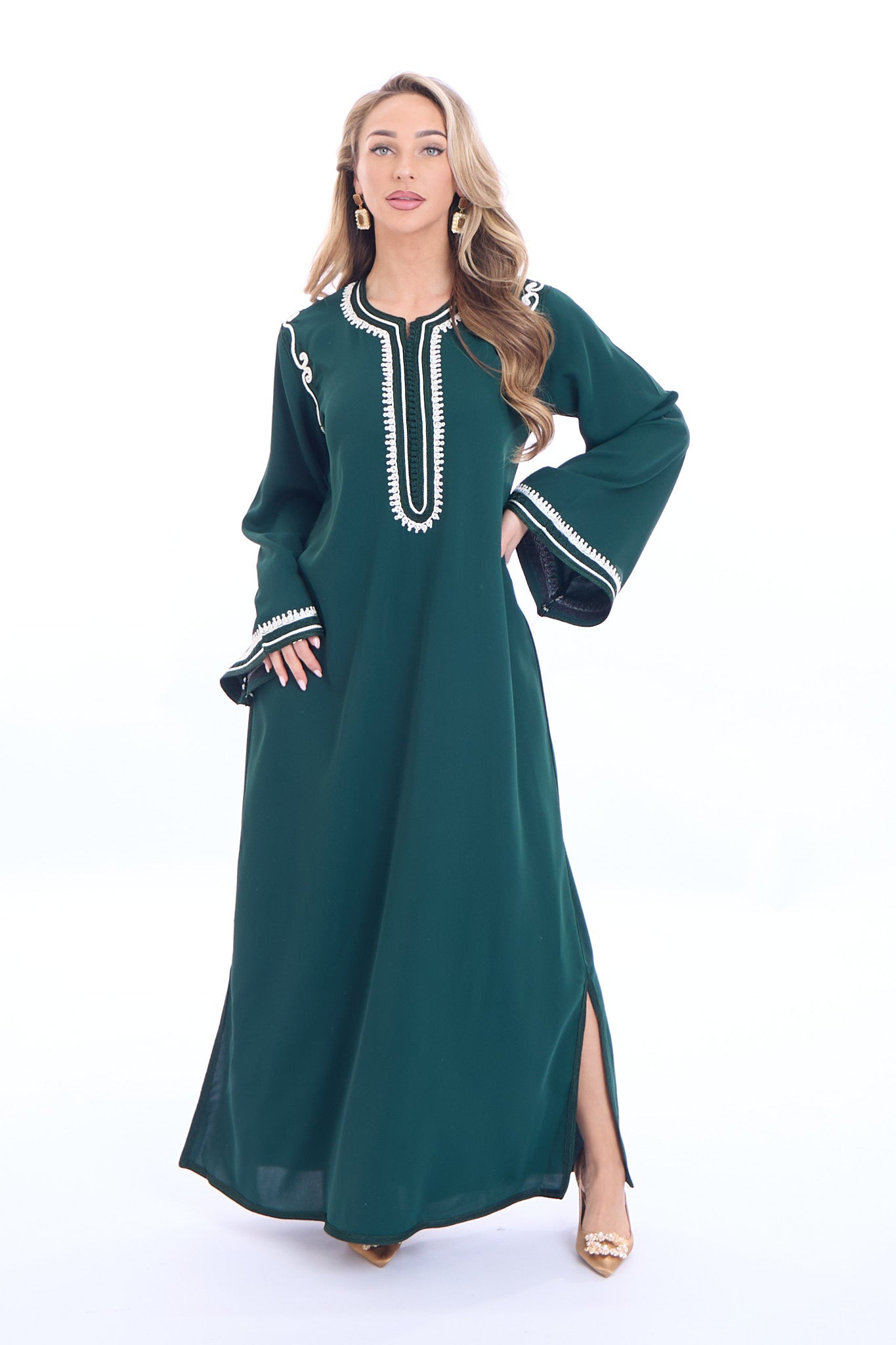 Caftan Asra Darkgreen