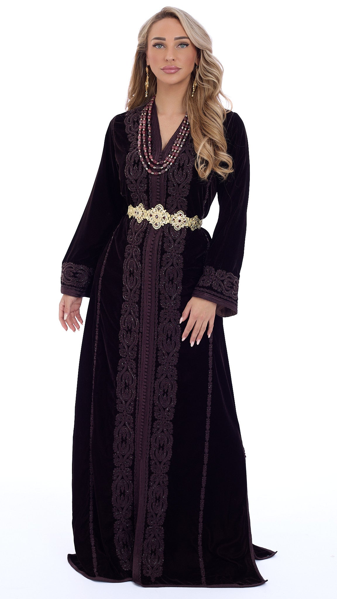 Caftan Dalia Darkviolet