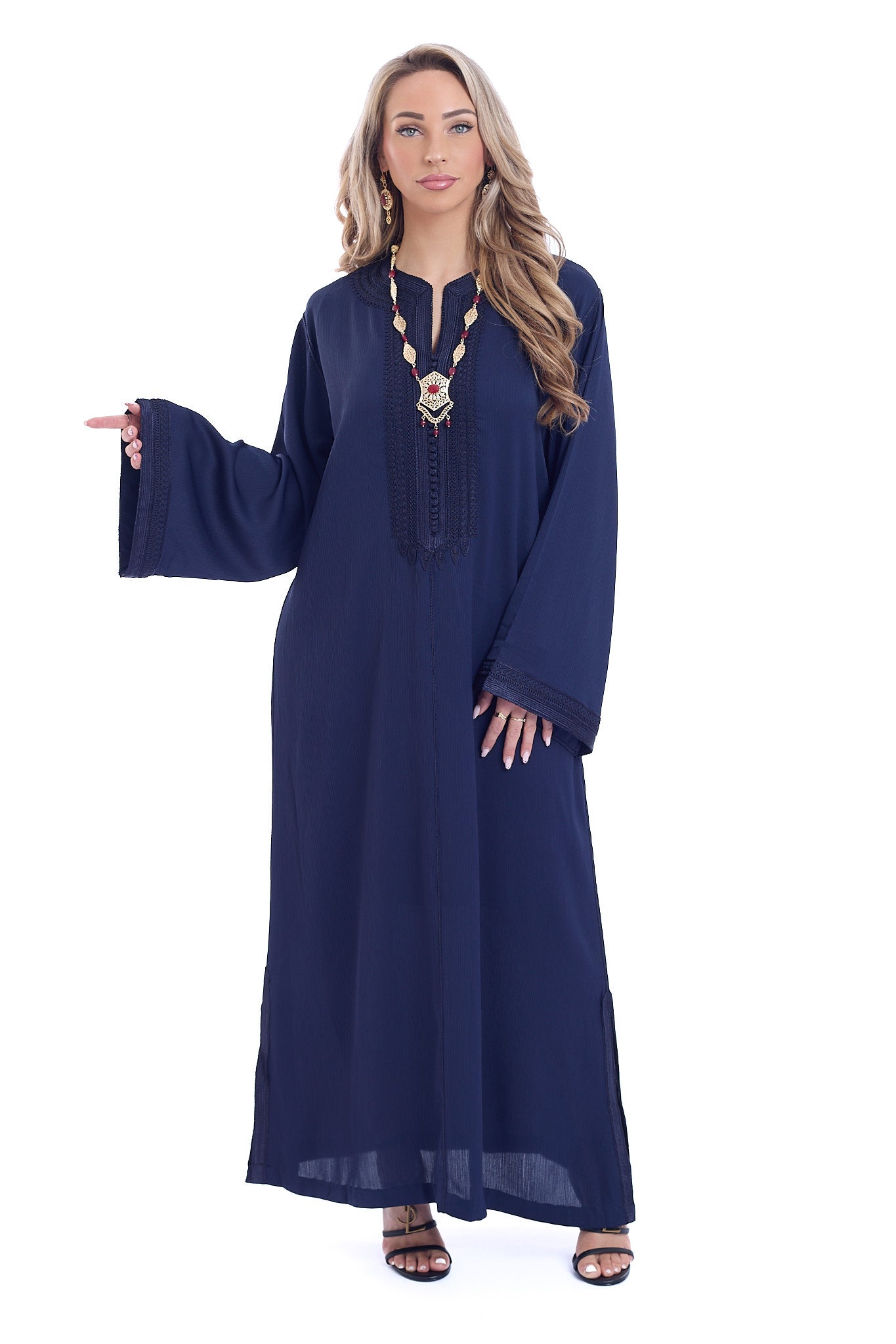 Caftan Sophie Oxfordblue