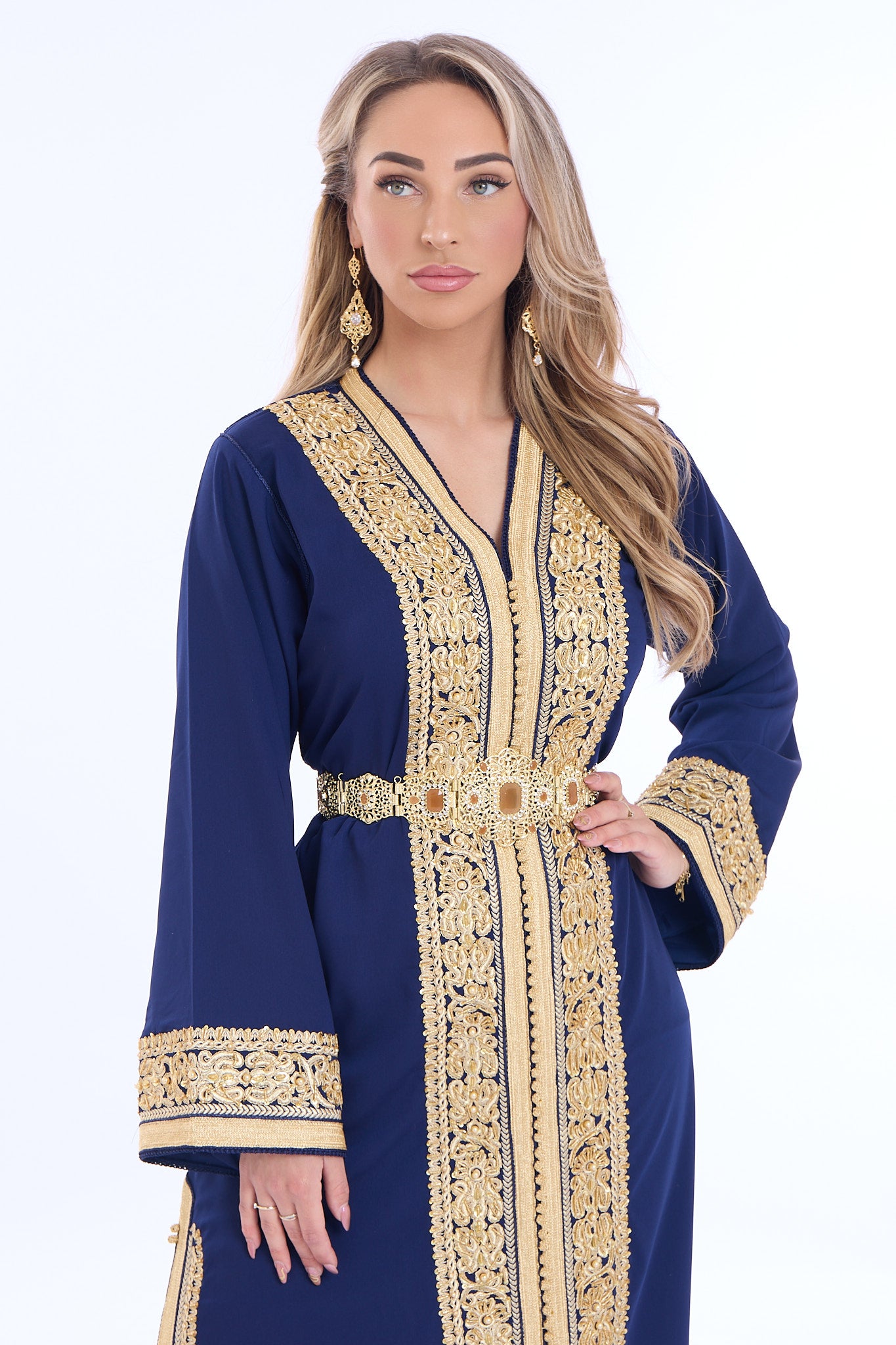 Caftan Lina Oxfordblue