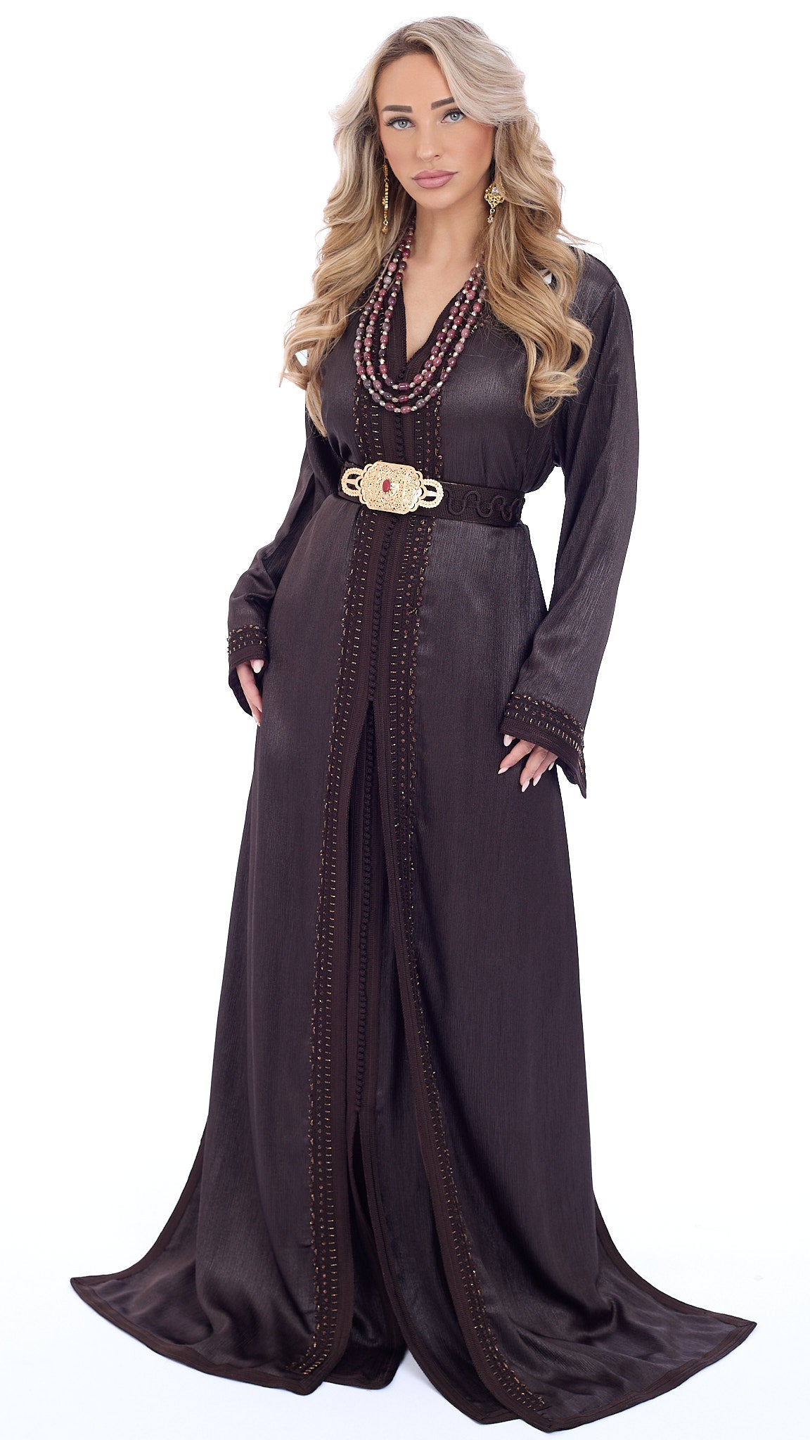 Caftan Lujain Dark Bronze