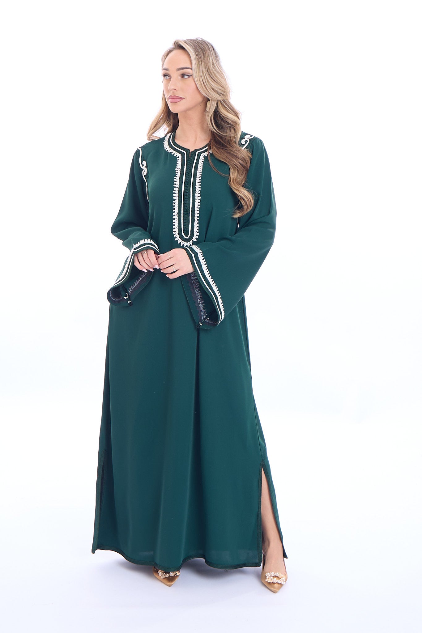 Caftan Asra Darkgreen