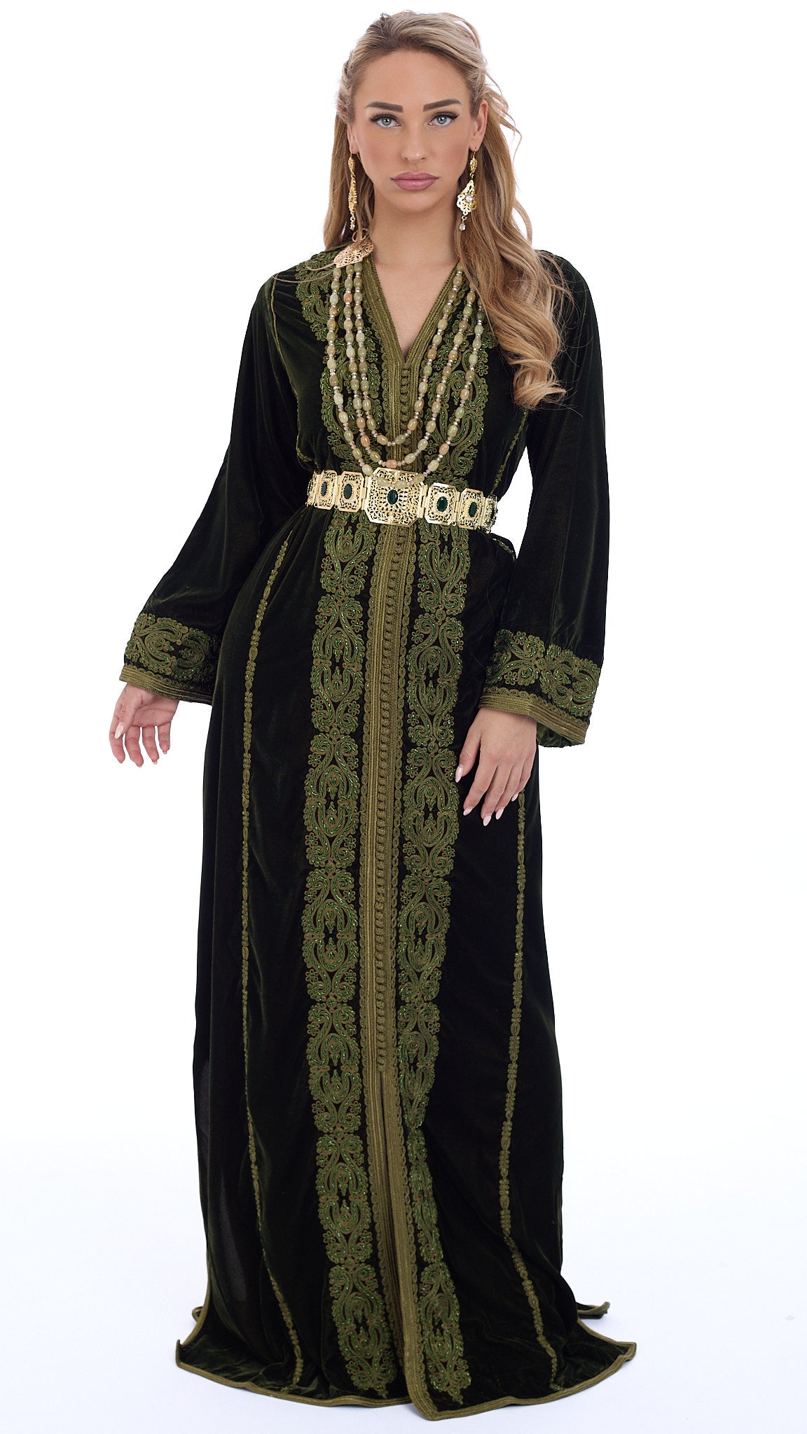 Caftan Dalia Sage Green