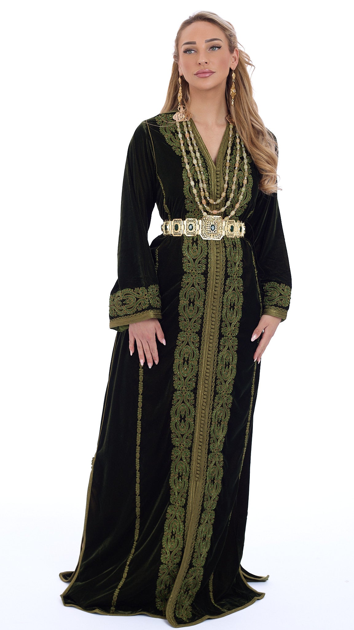 Caftan Dalia Sage Green
