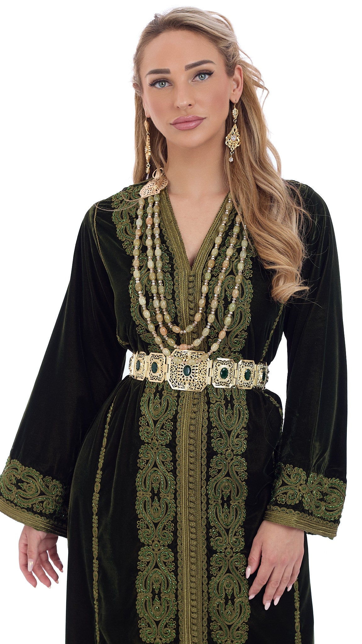 Caftan Dalia Sage Green
