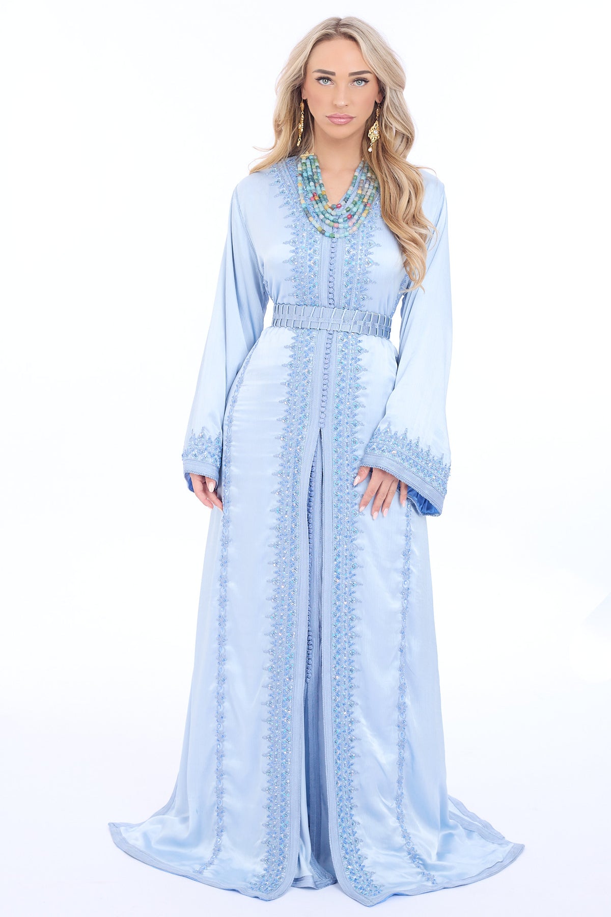 Caftan Juweiriah LightBlue