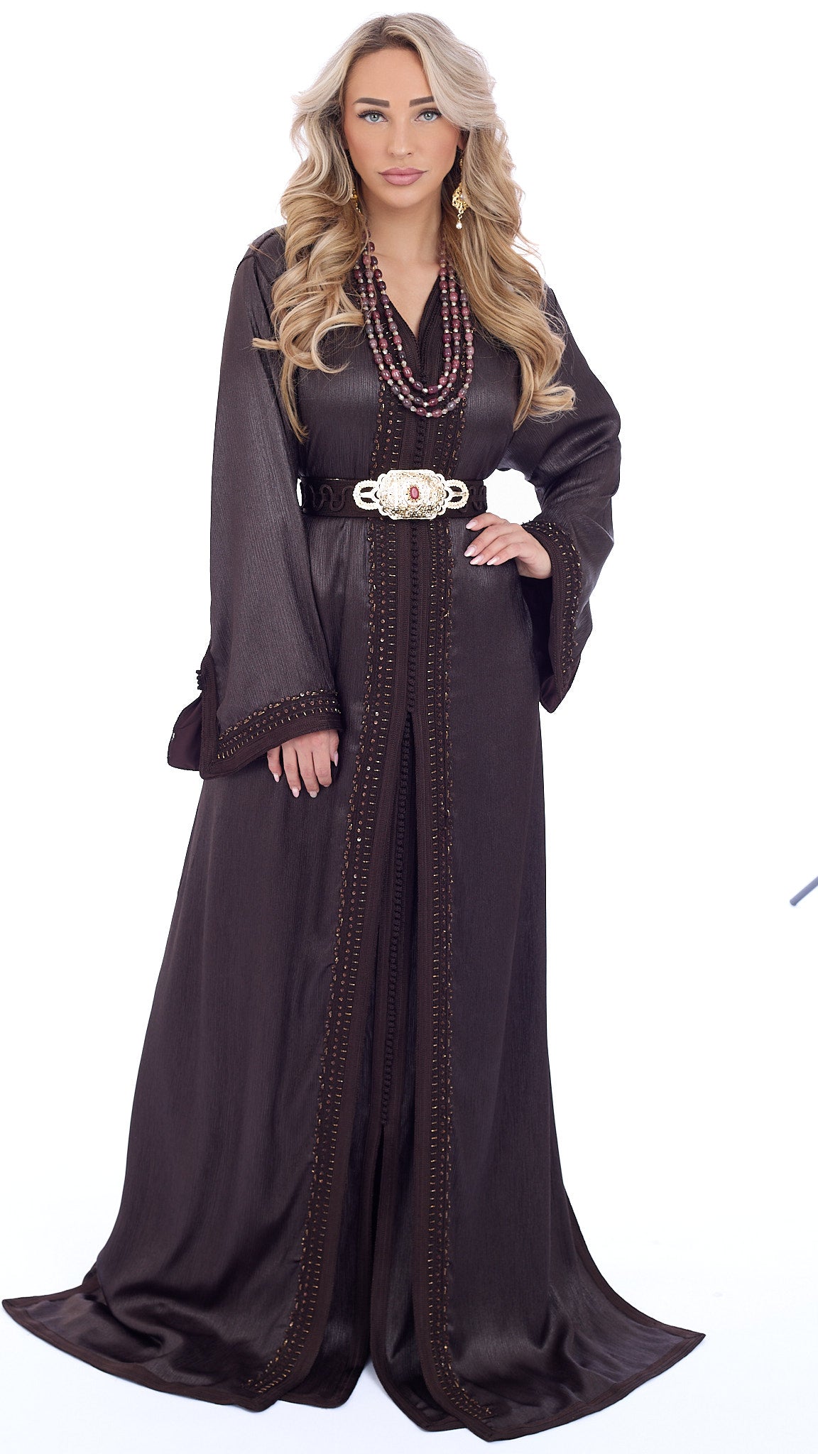 Caftan Lujain Dark Bronze