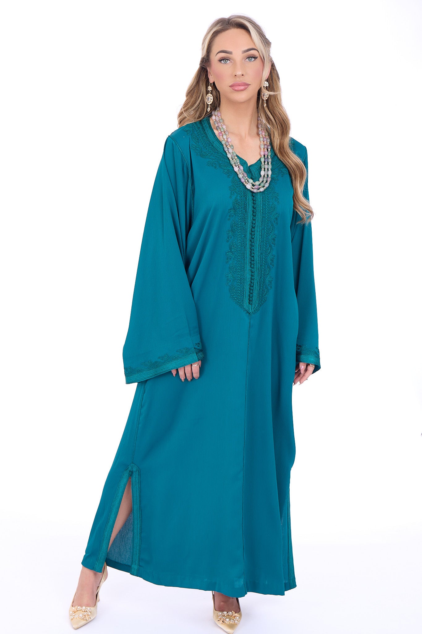 Caftan Sundus Insectgreen