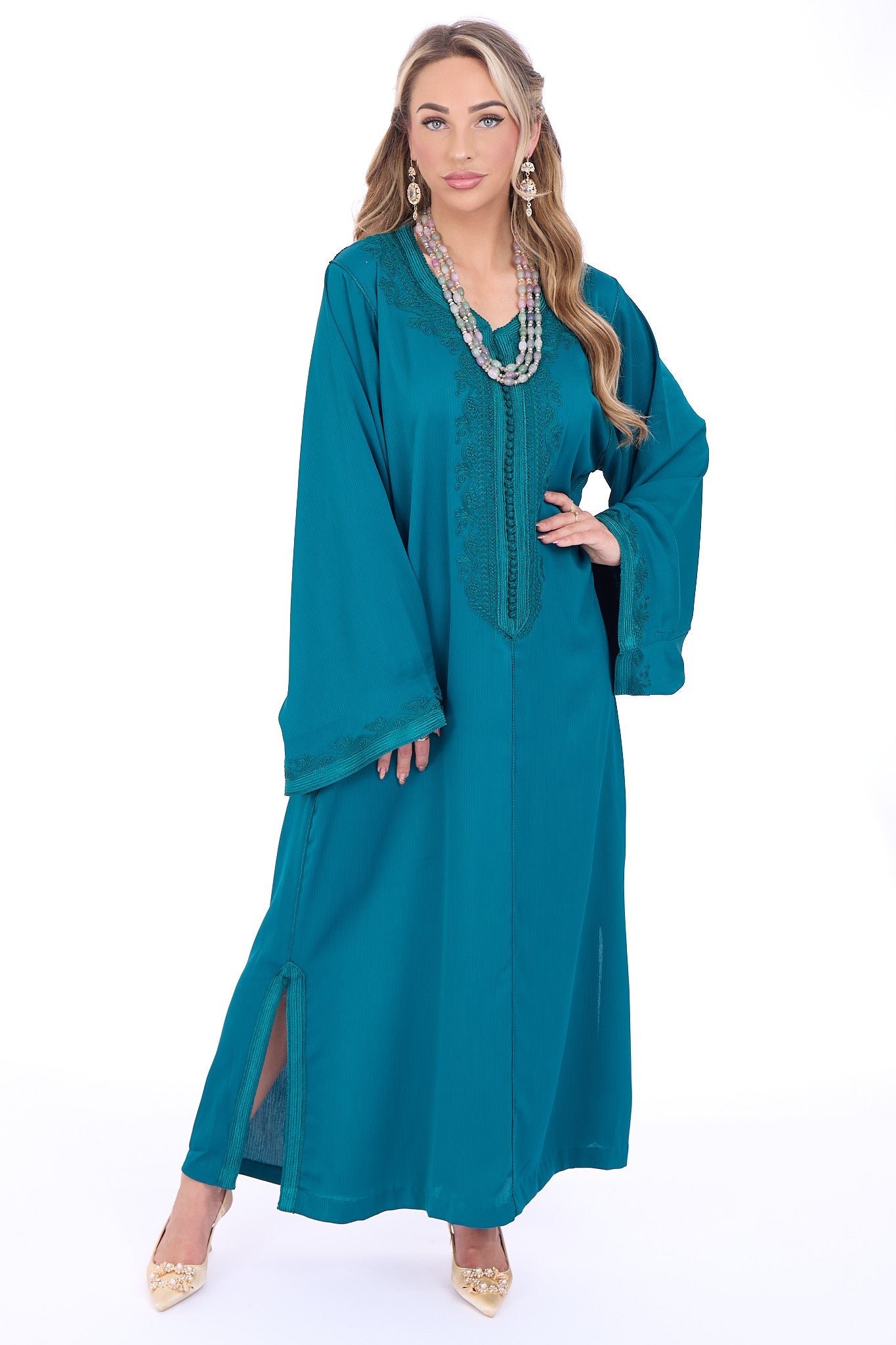 Caftan Sundus Insectgreen