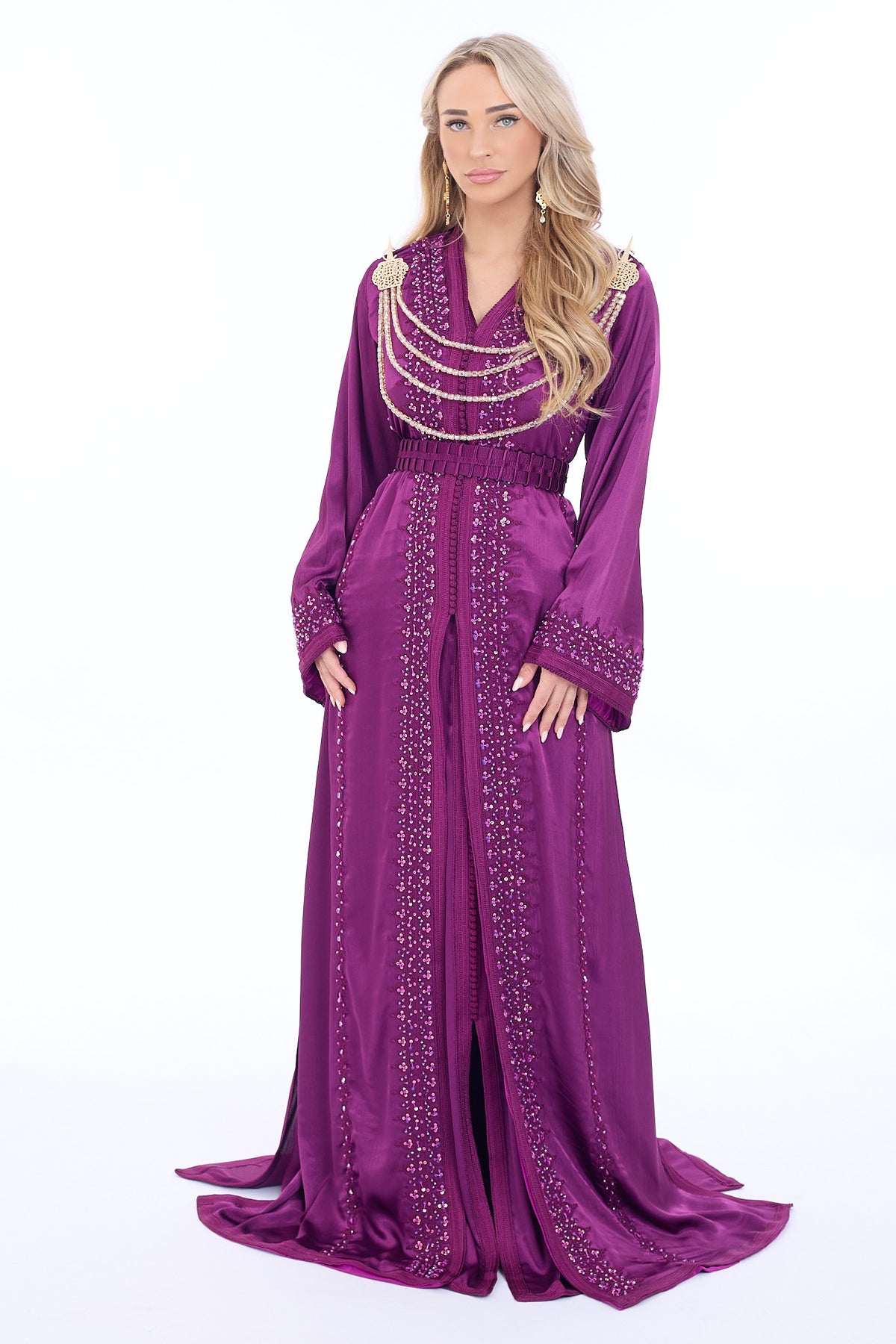 Caftan Juweiriah Rebecca Purple