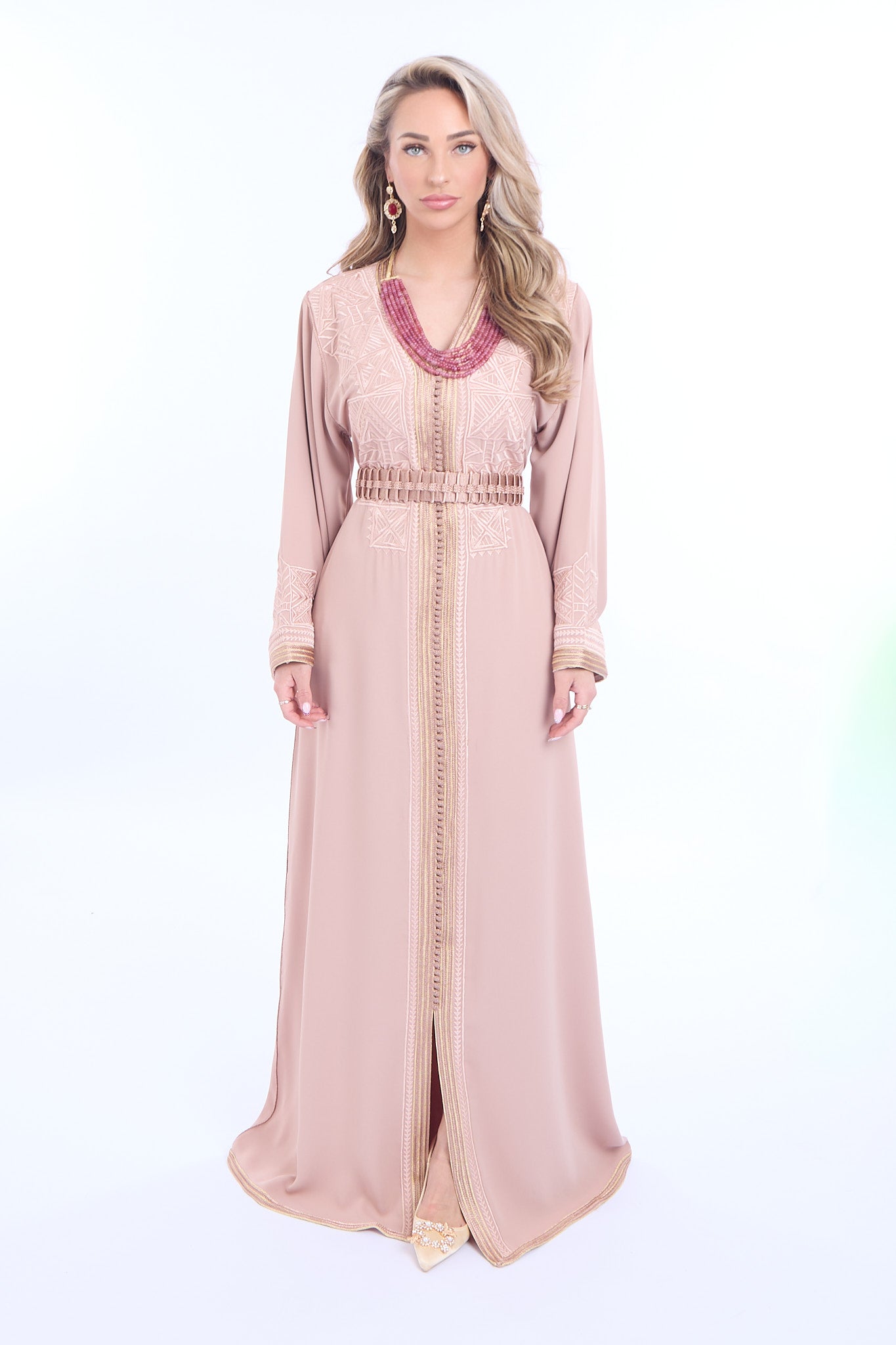 Caftan Nadine Light Salmon