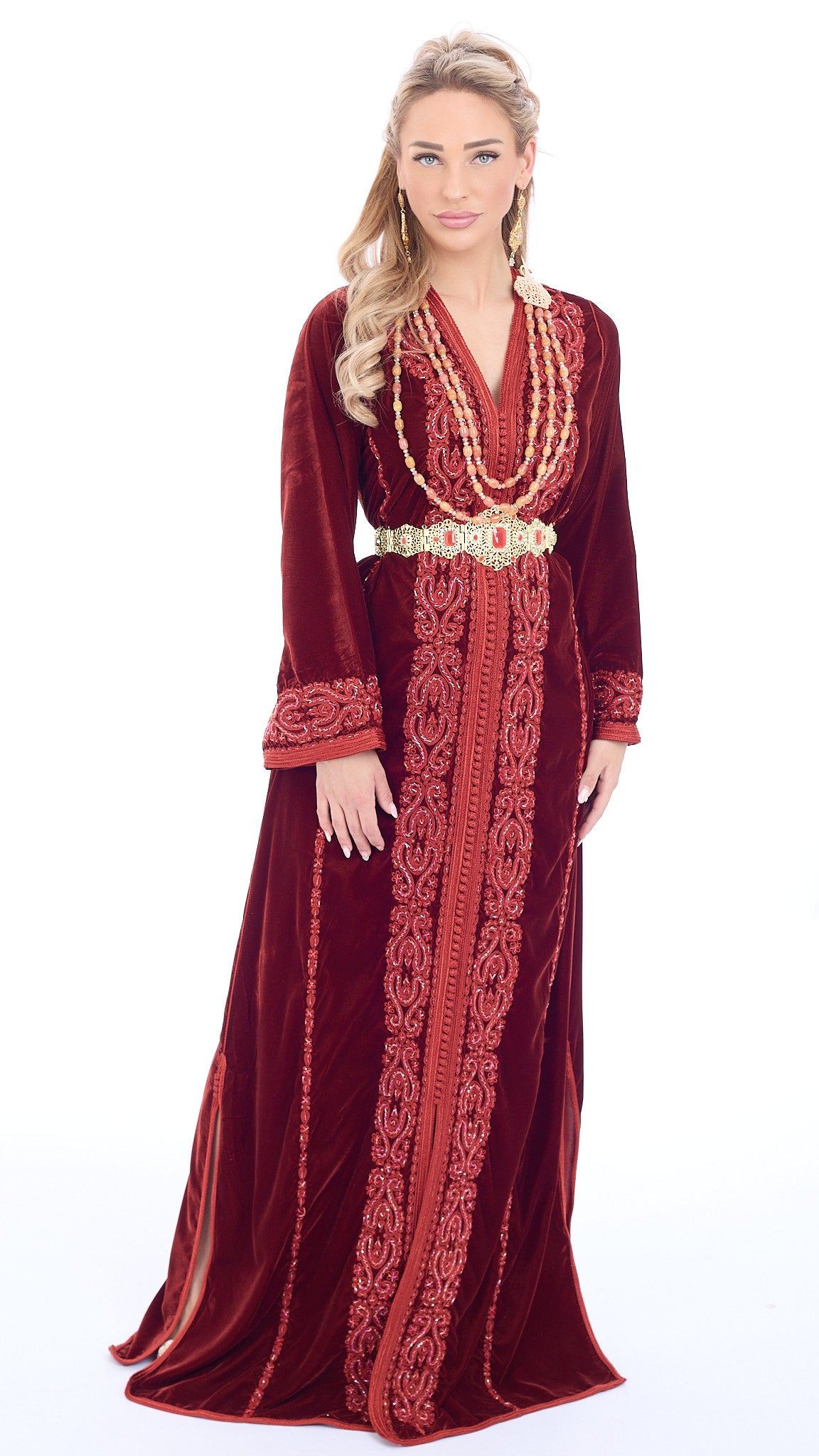 Caftan Dalia Orange