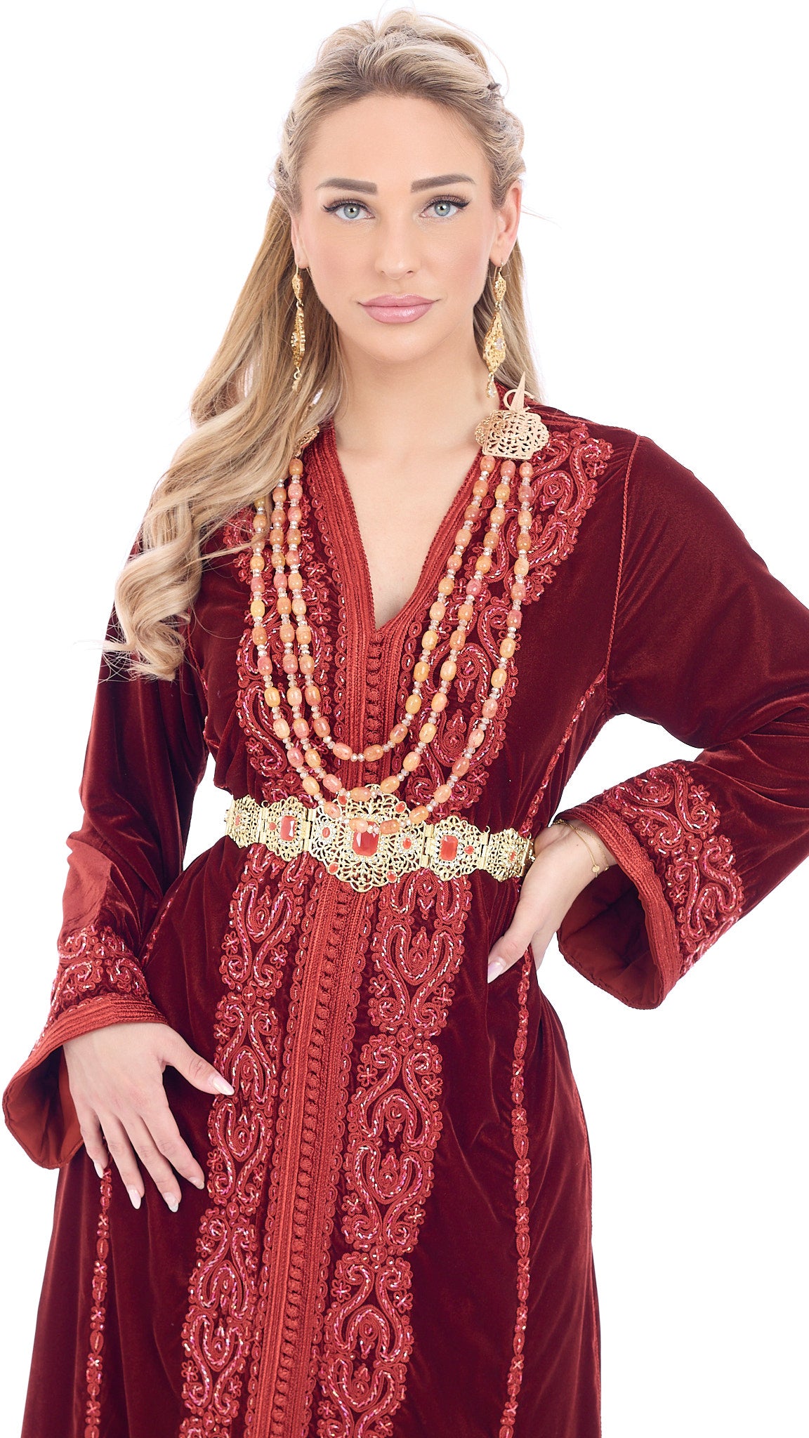 Caftan Dalia Orange