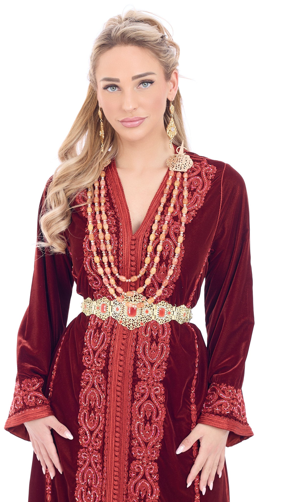 Caftan Dalia Orange