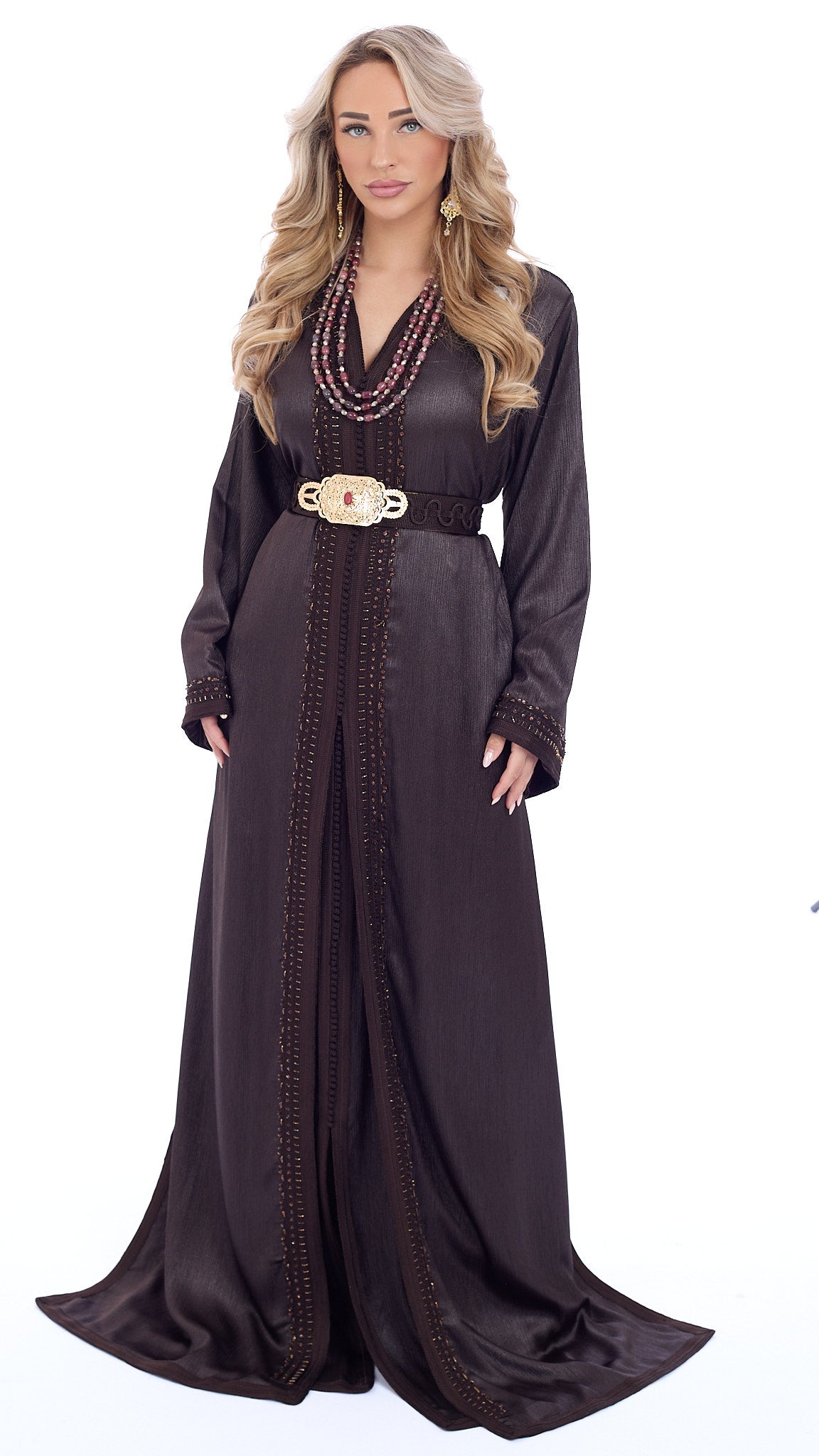 Caftan Lujain Dark Bronze