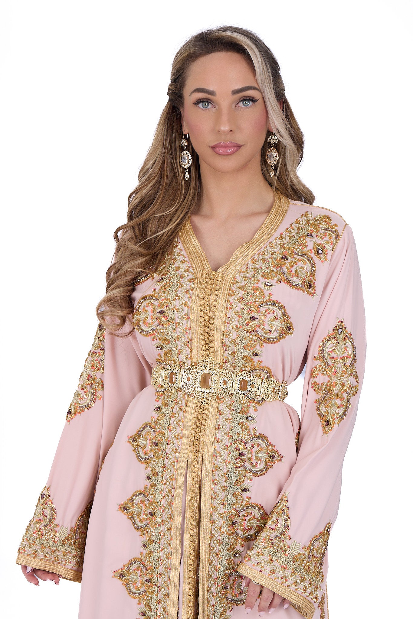 Caftan Zena Salmon