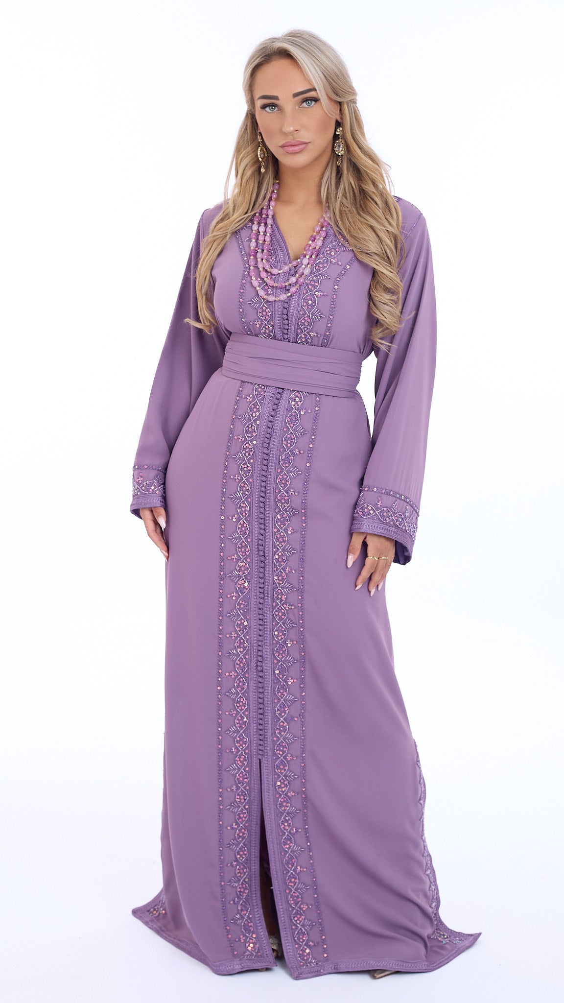 Caftan Lamyae Violet