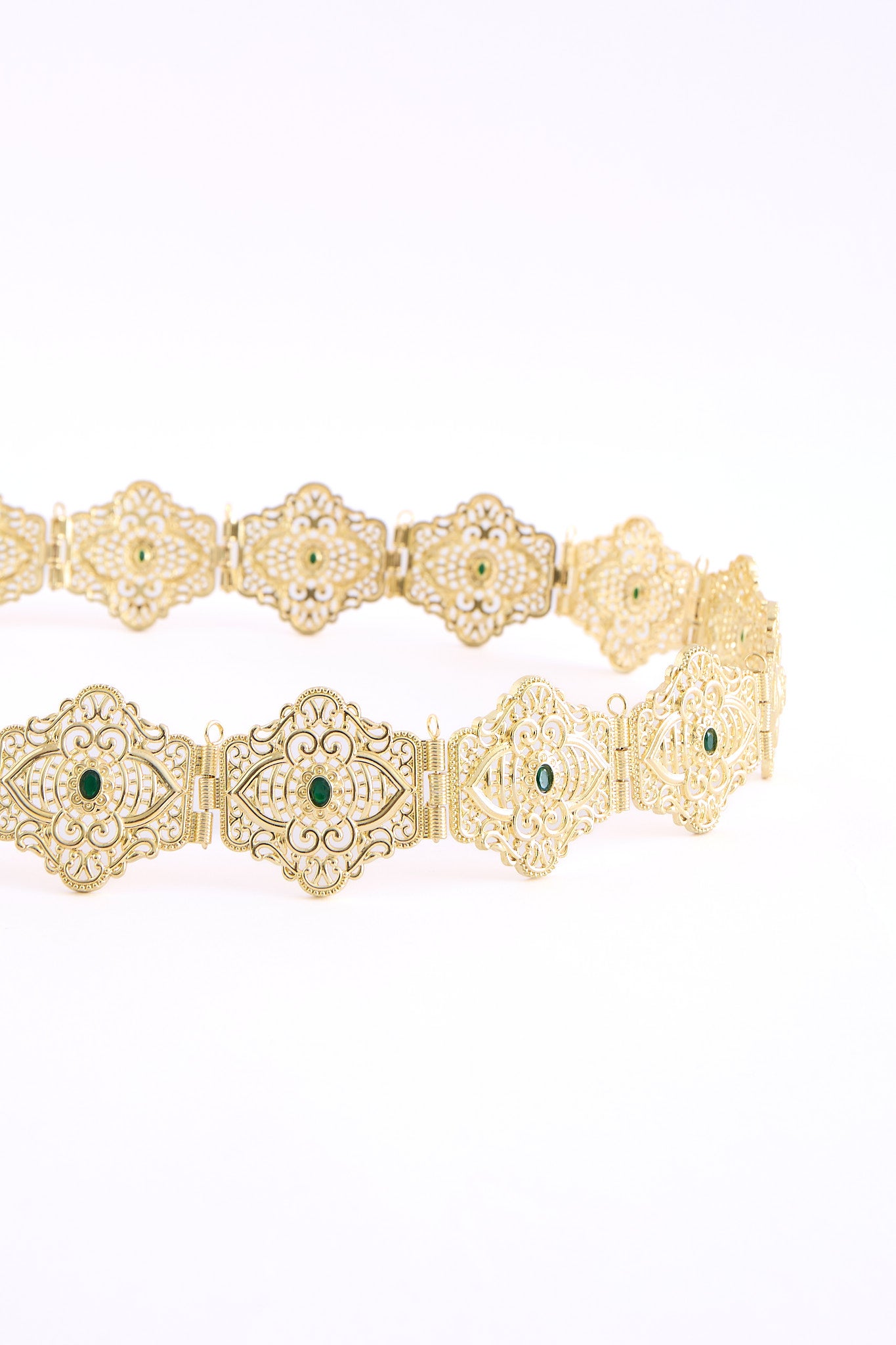 Yon Gold/Darkgreen Belt