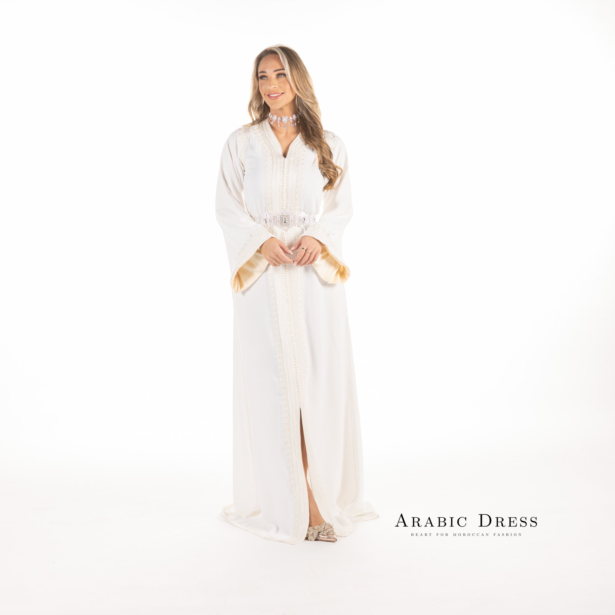 Caftan Safae Brokenwhite