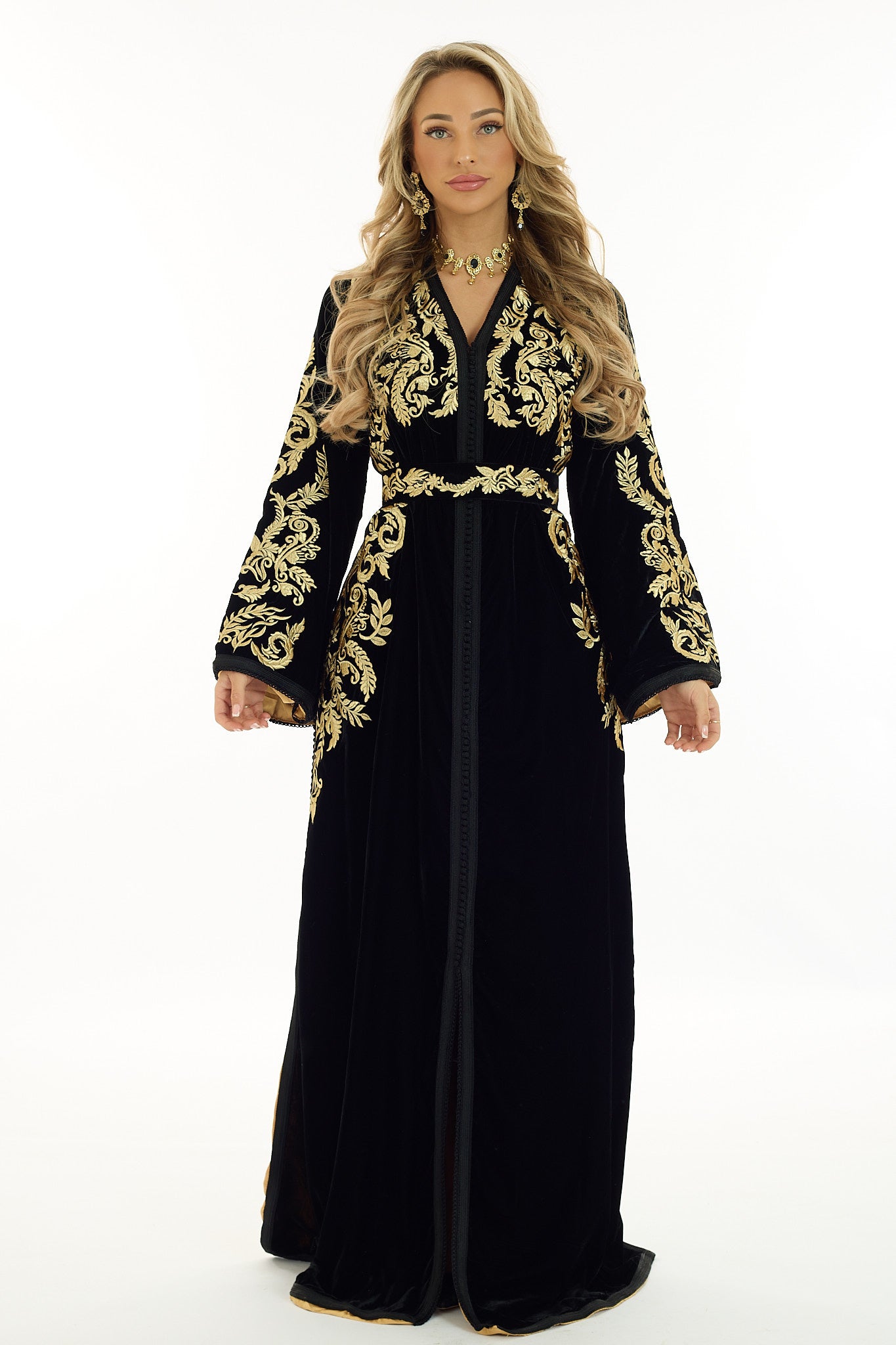 Caftan Nisma Black