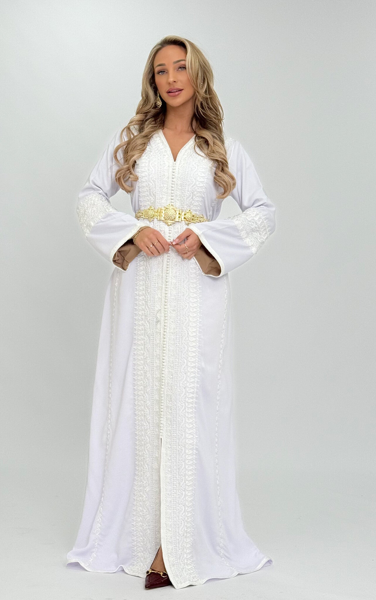 Caftan Lamyae White