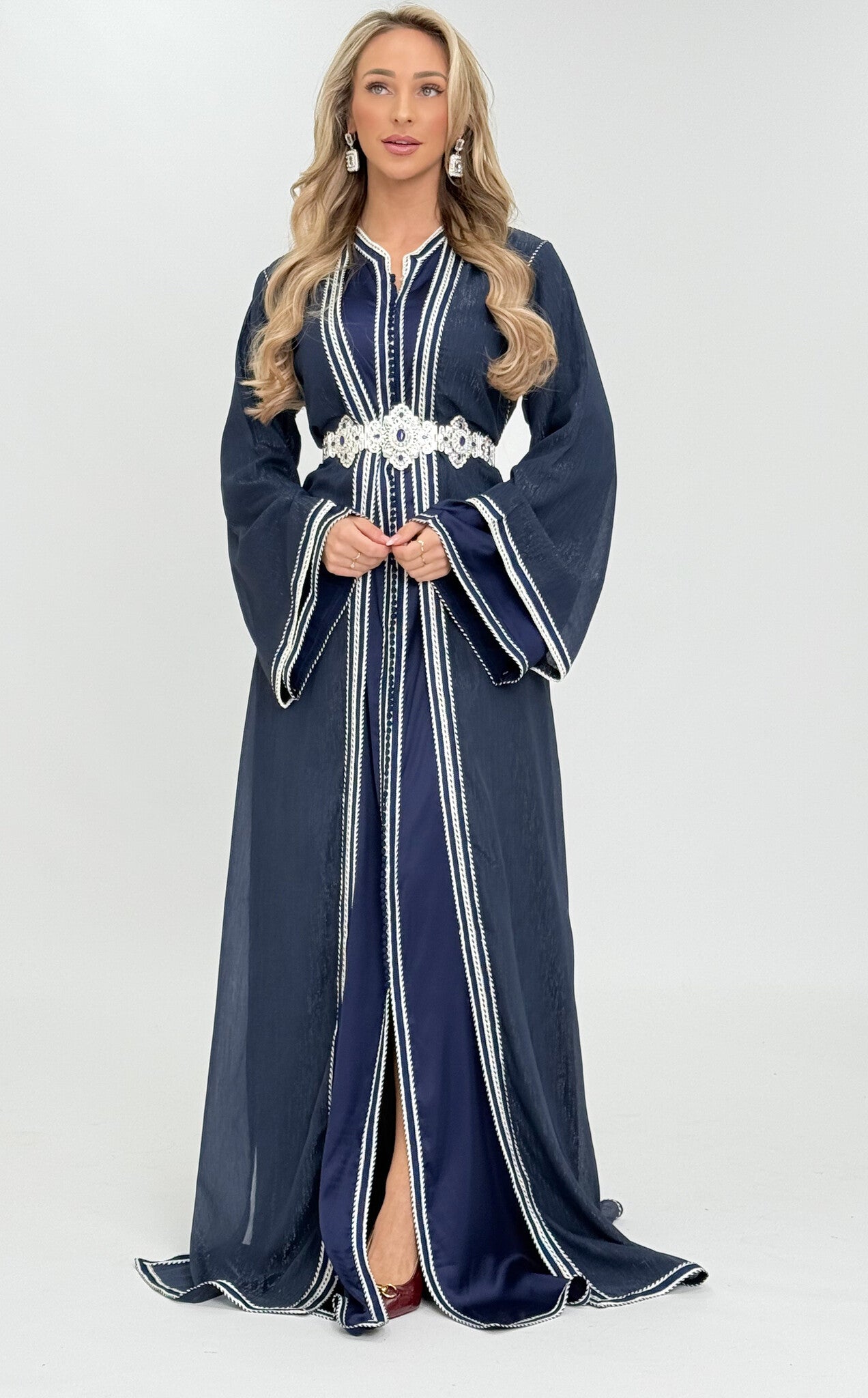 Caftan Hiba Oxfordblue