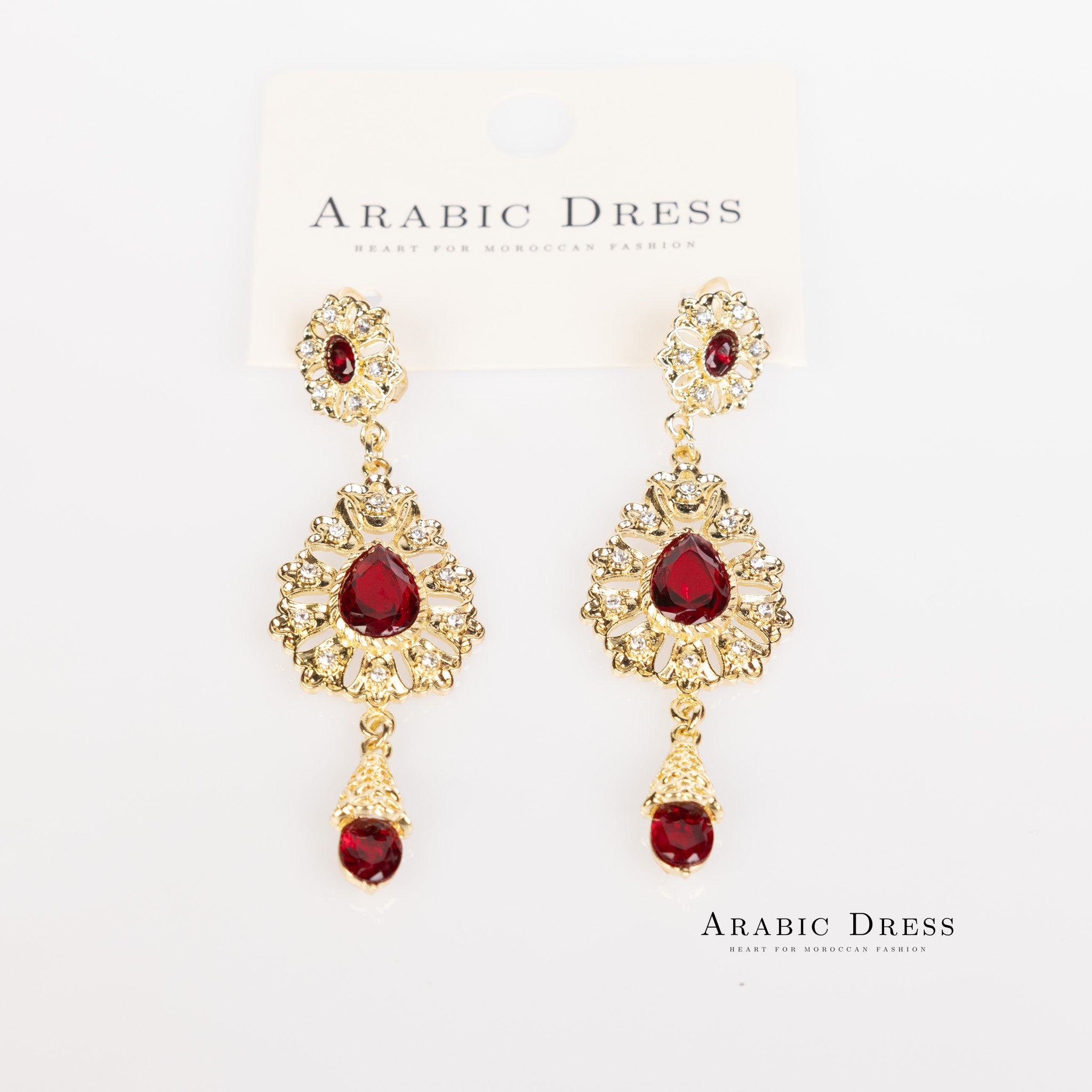 Bordeaux Ara Earrings
