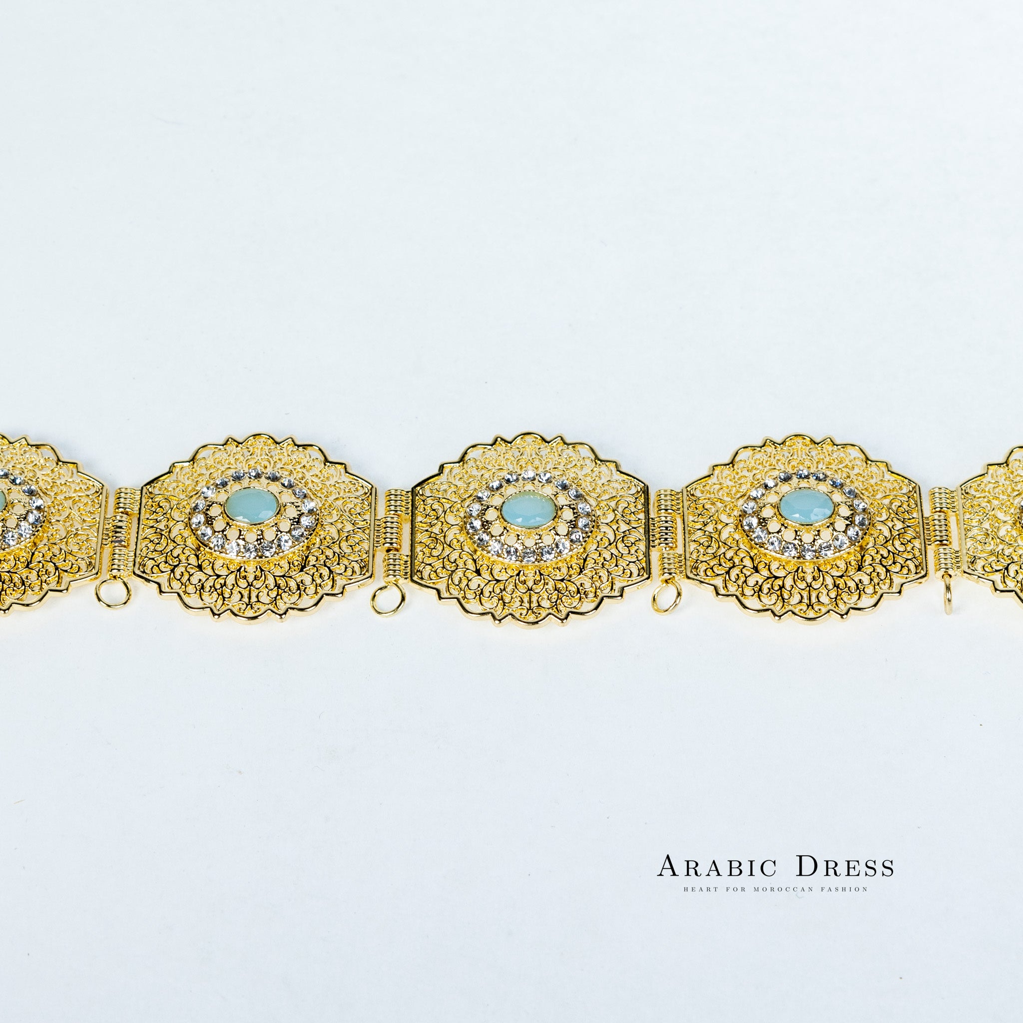 Yon Gold/Turquiose Belt