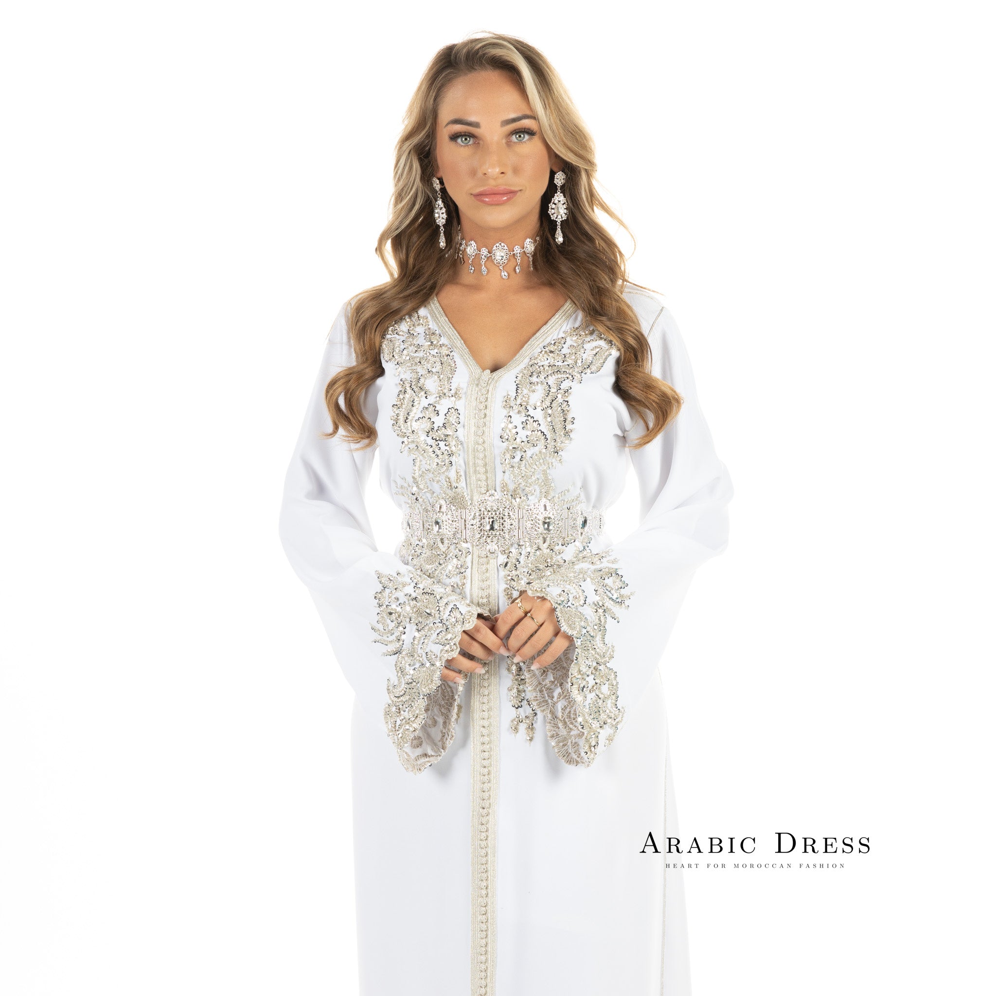 Caftan Salwa Brokenwhite