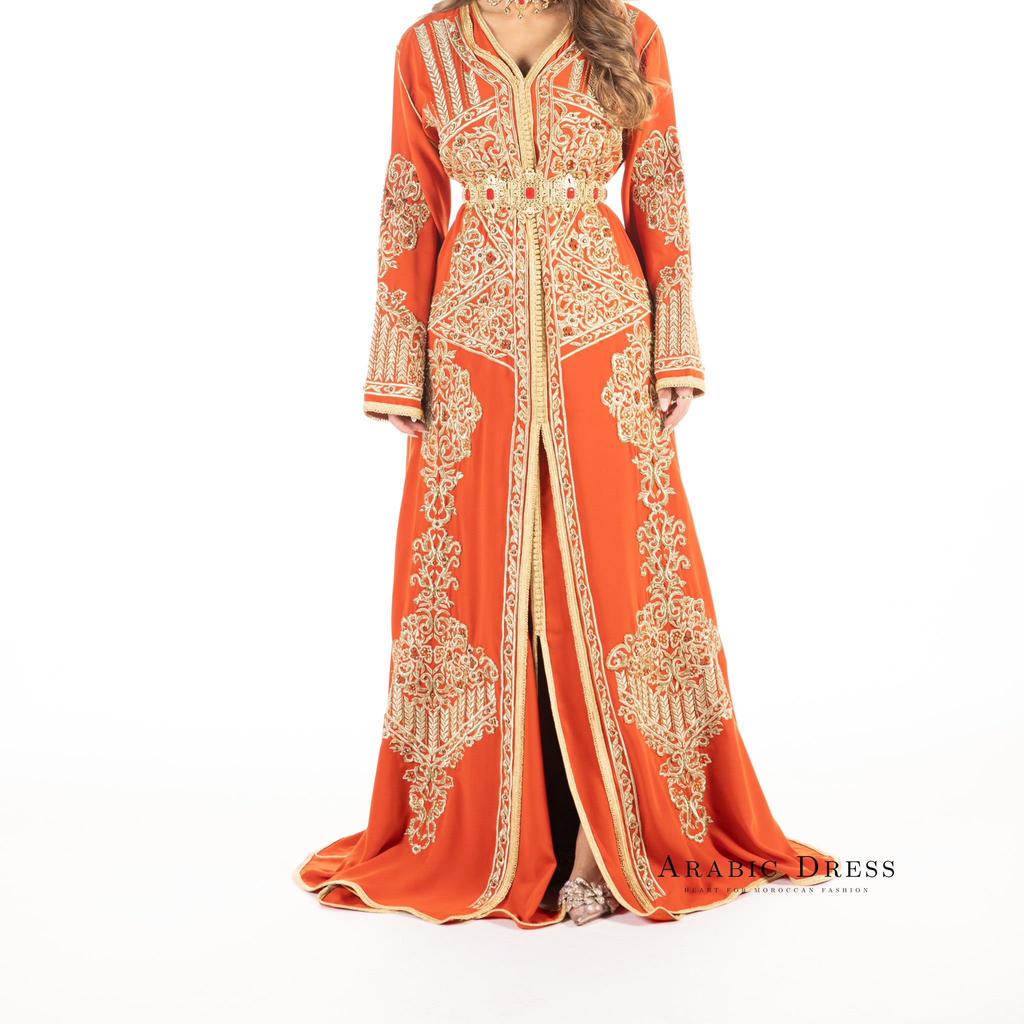 Caftan yusrat orange