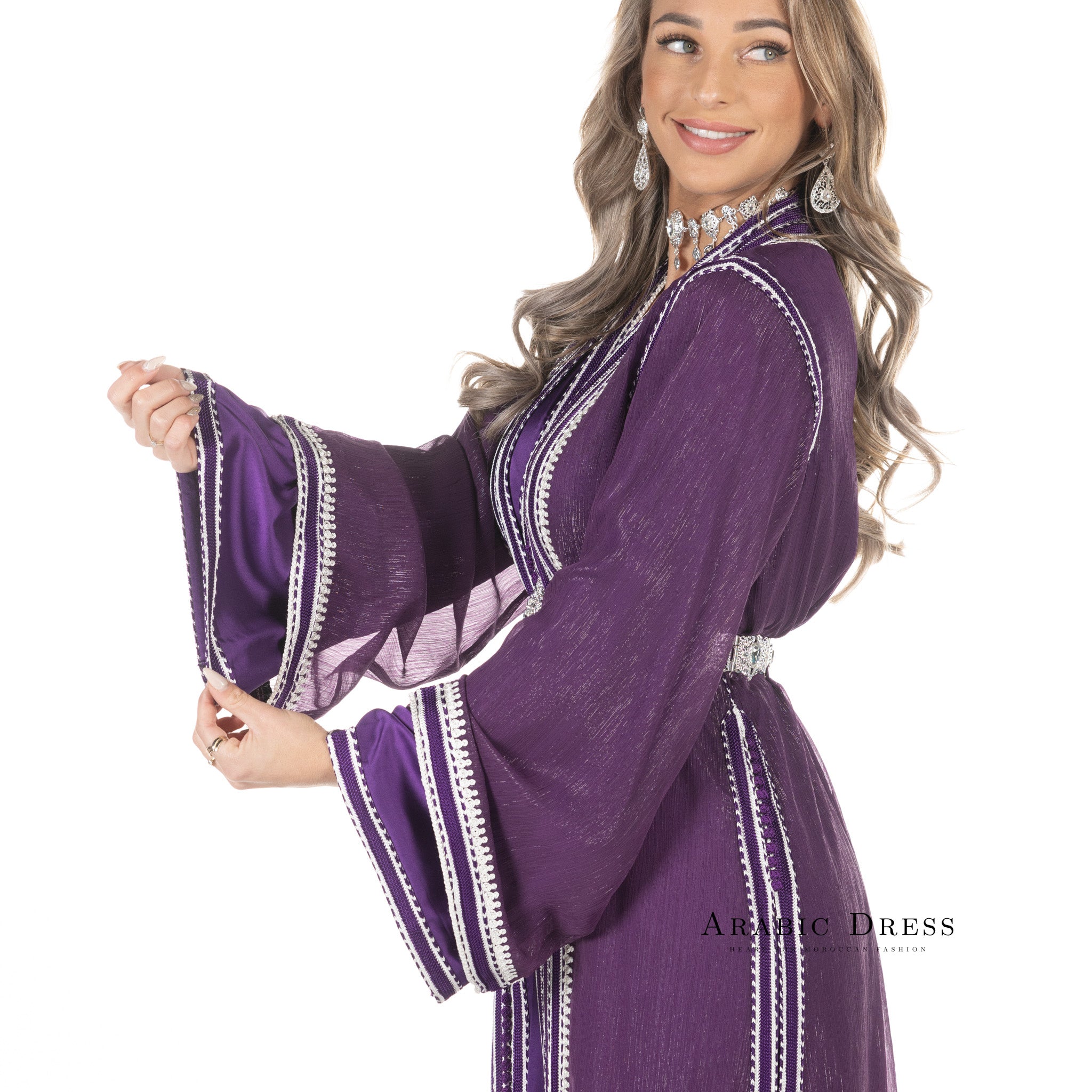 Caftan Hiba Purple