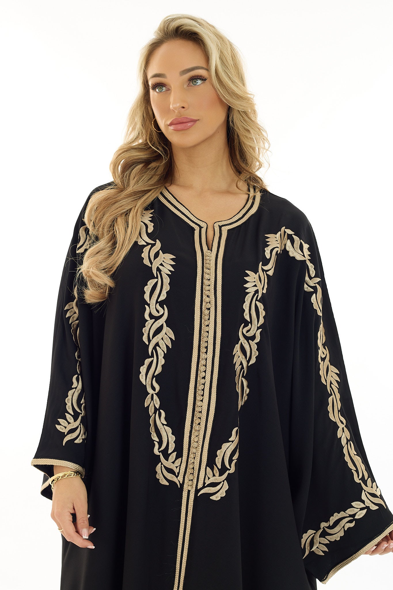 Caftan Bouchra Black