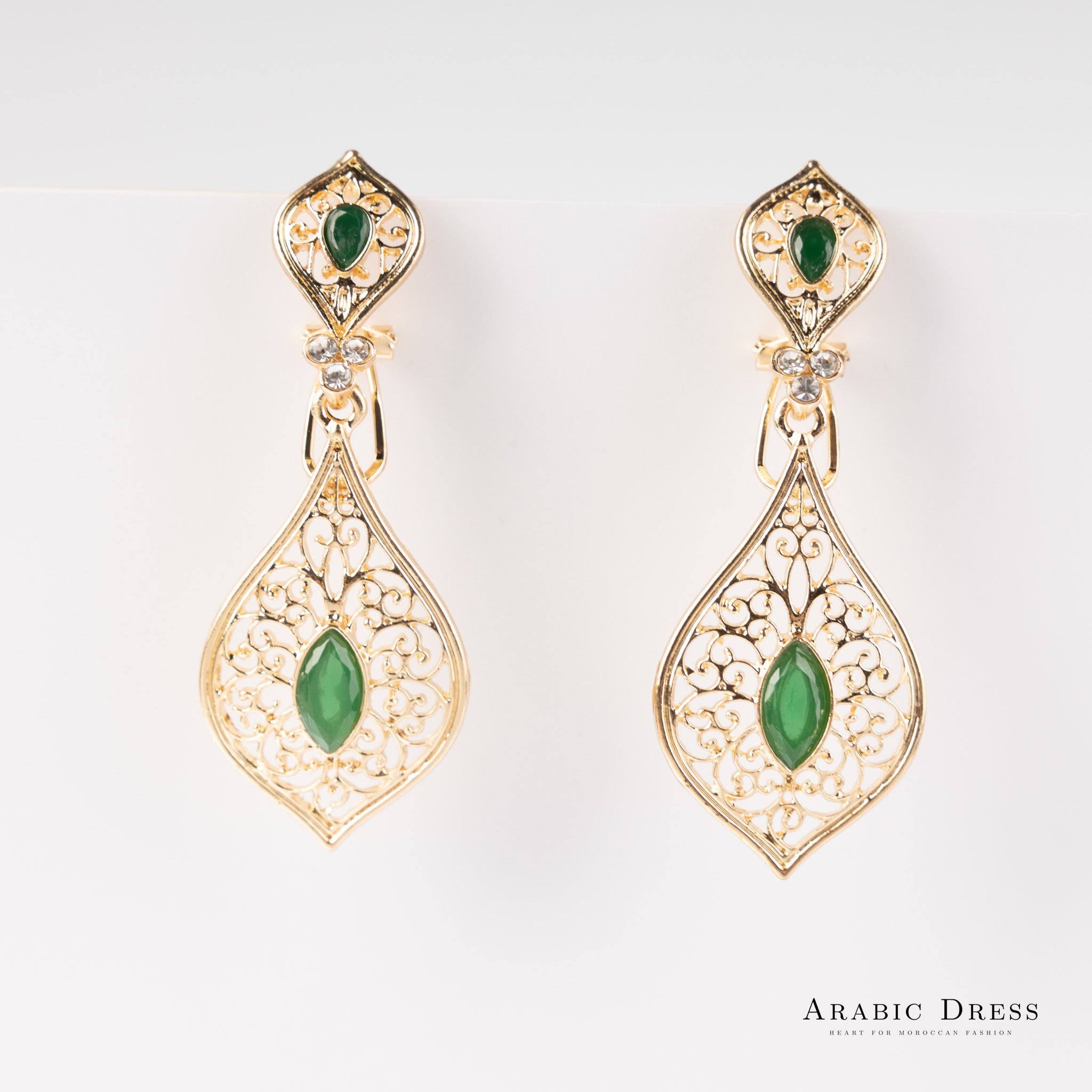 Earrings Jin Green