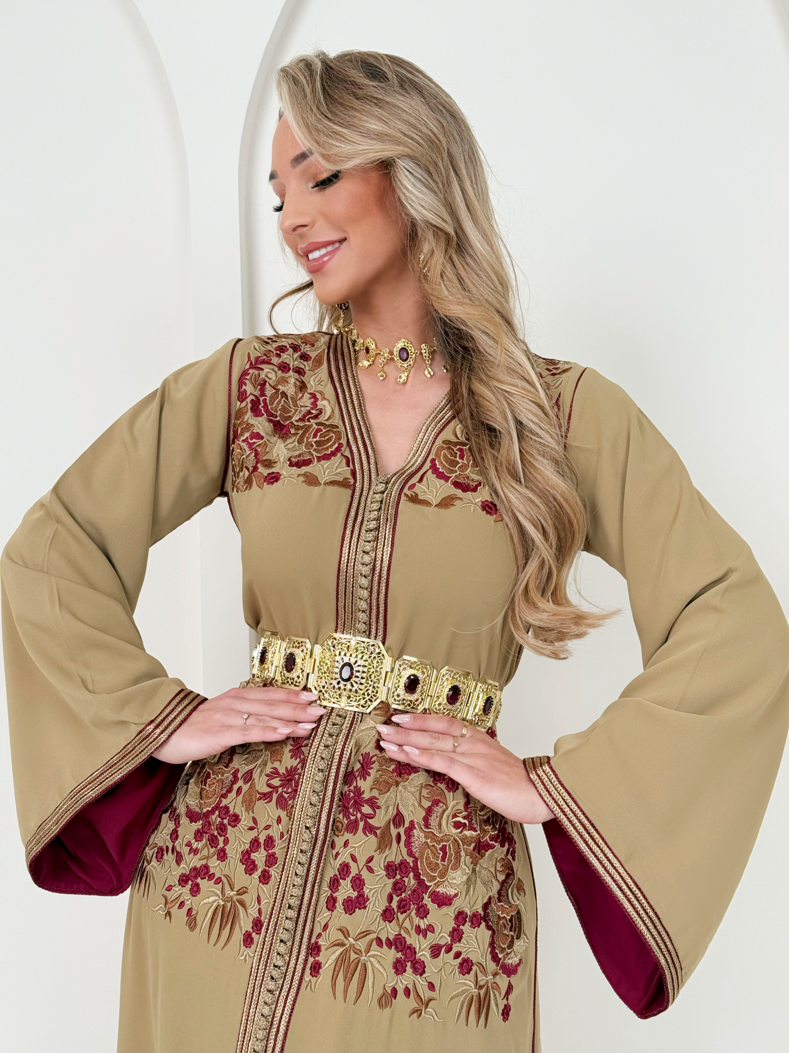 Caftan Dima Darkolive