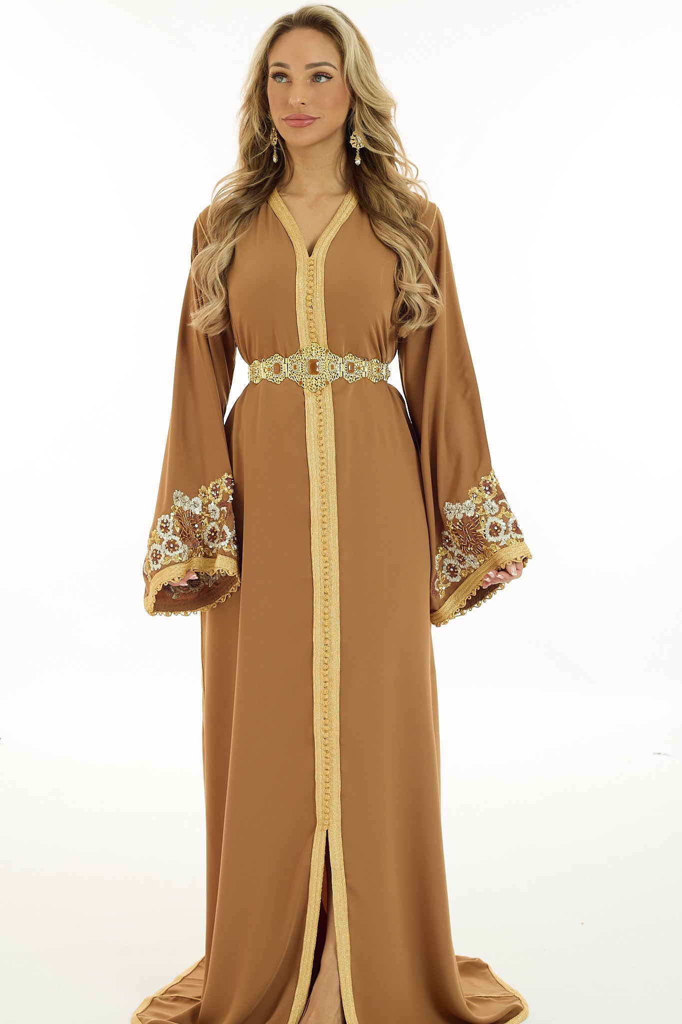 Caftan Zahra Brown