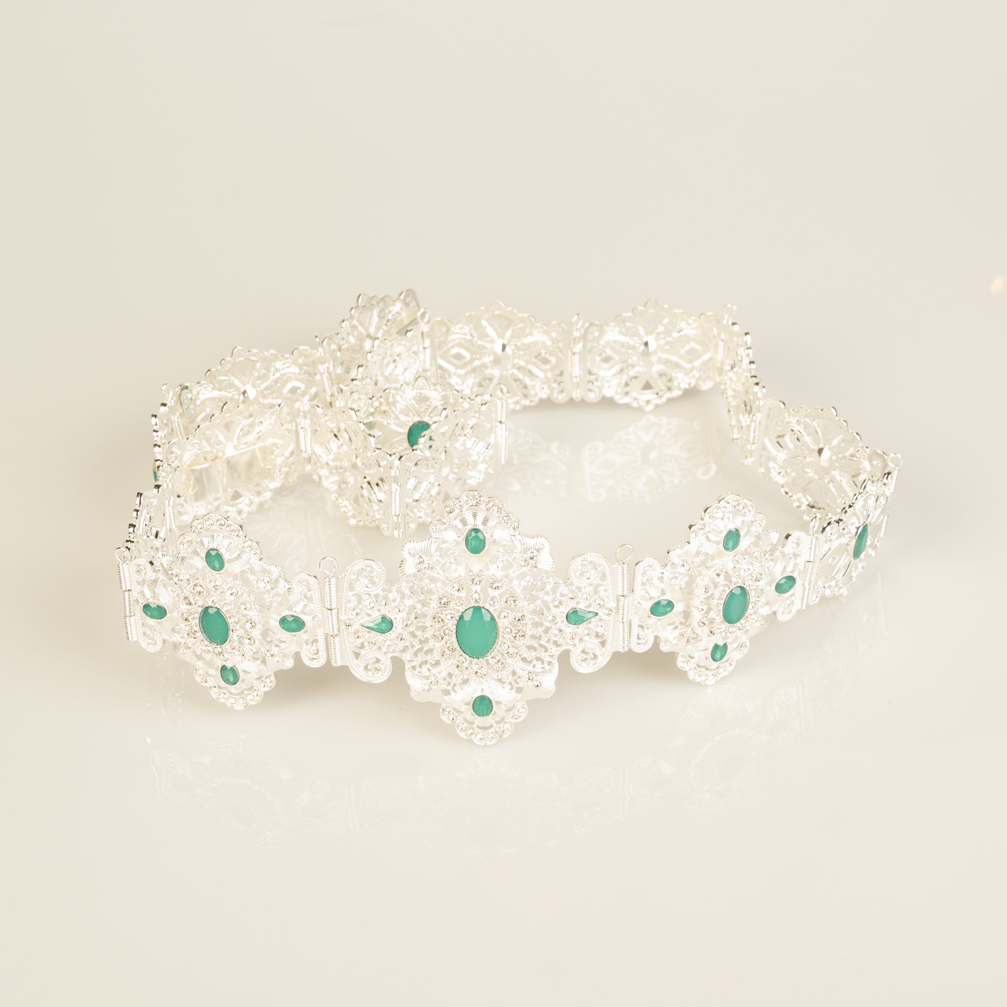 Zen Silver / Mintgreen Belt