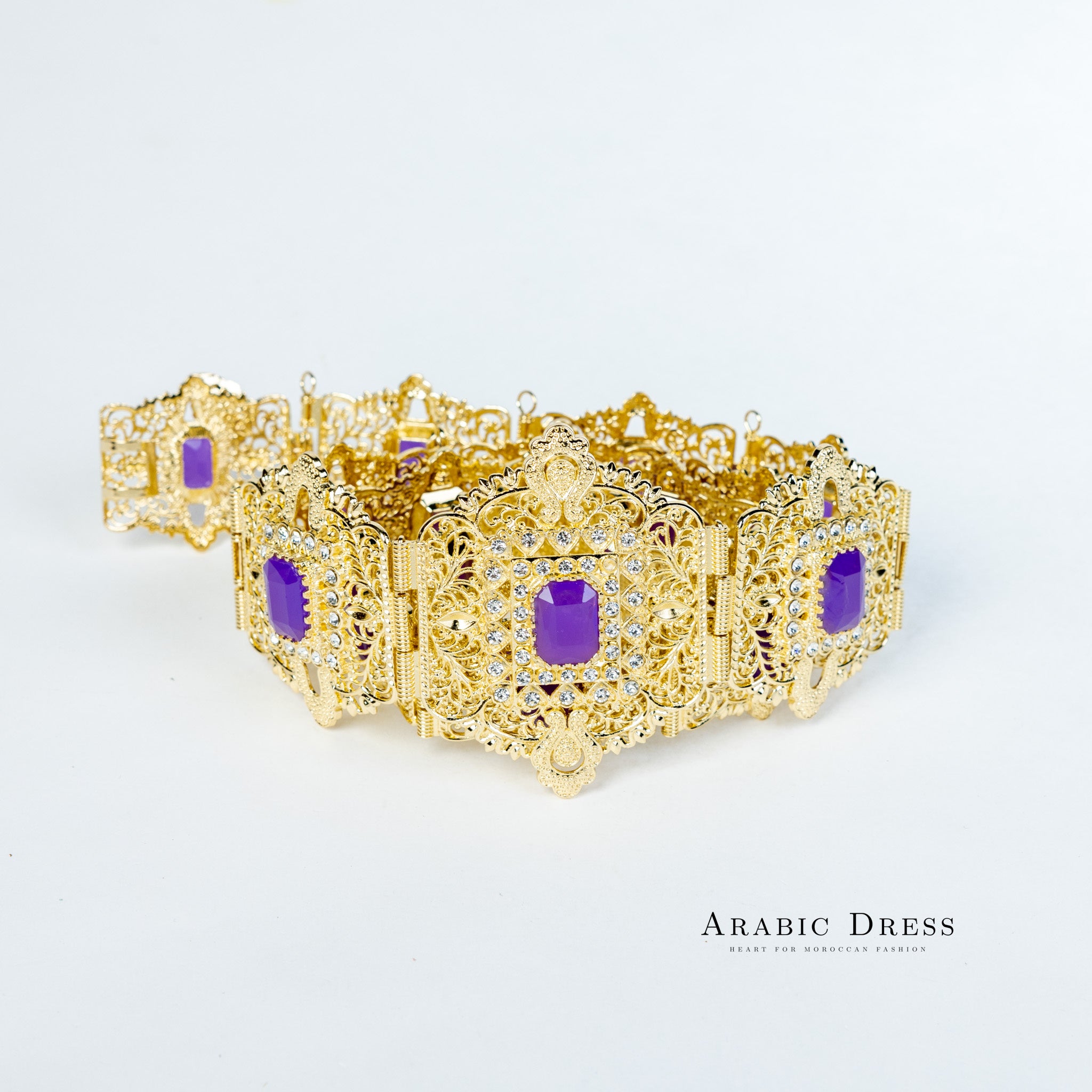 Mihi Gold/Violet Belt