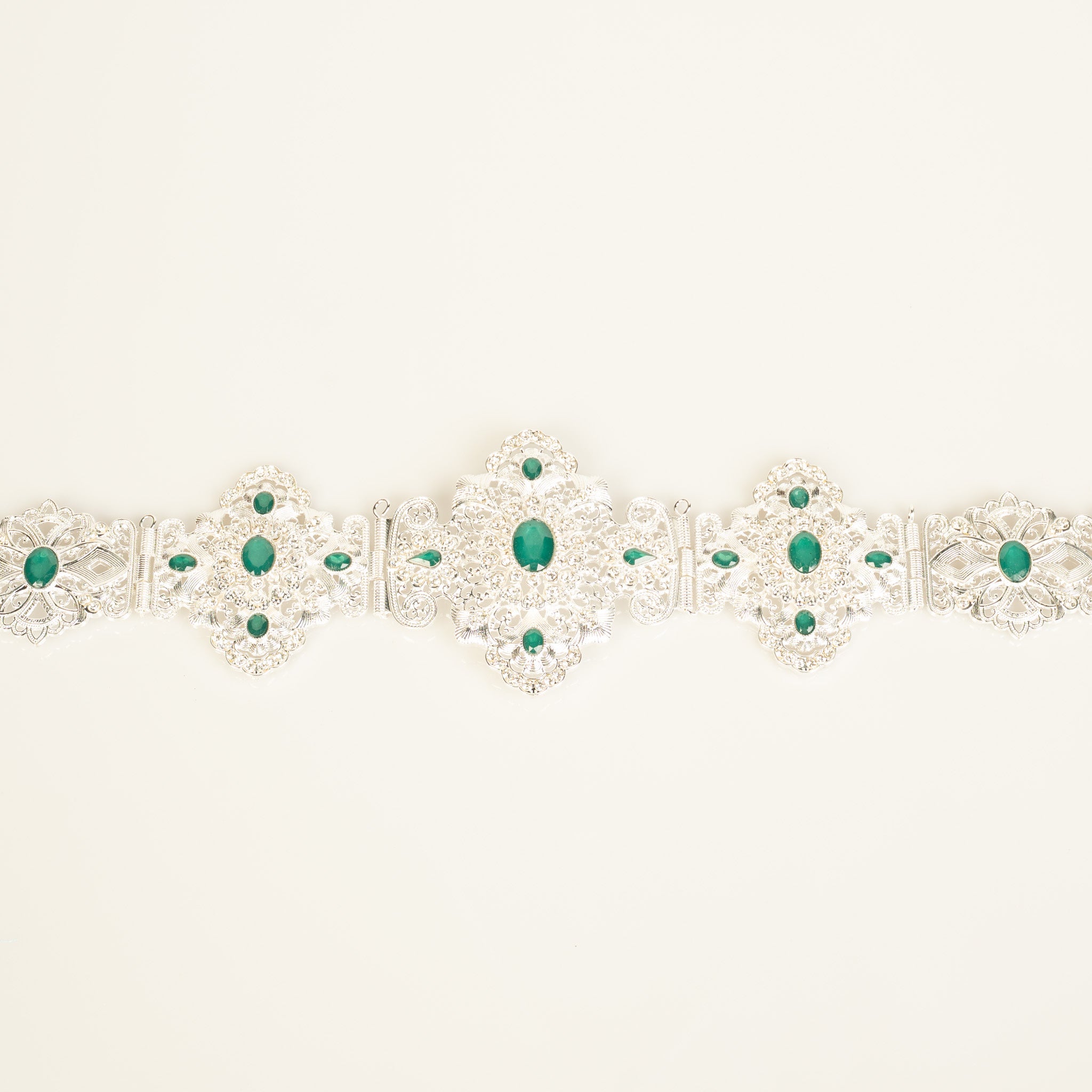 Zen Silver / Green Belt