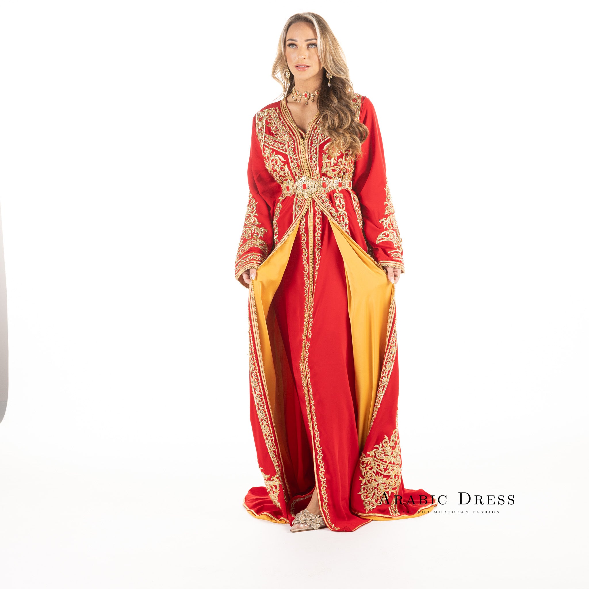 Caftan Sunduss Red