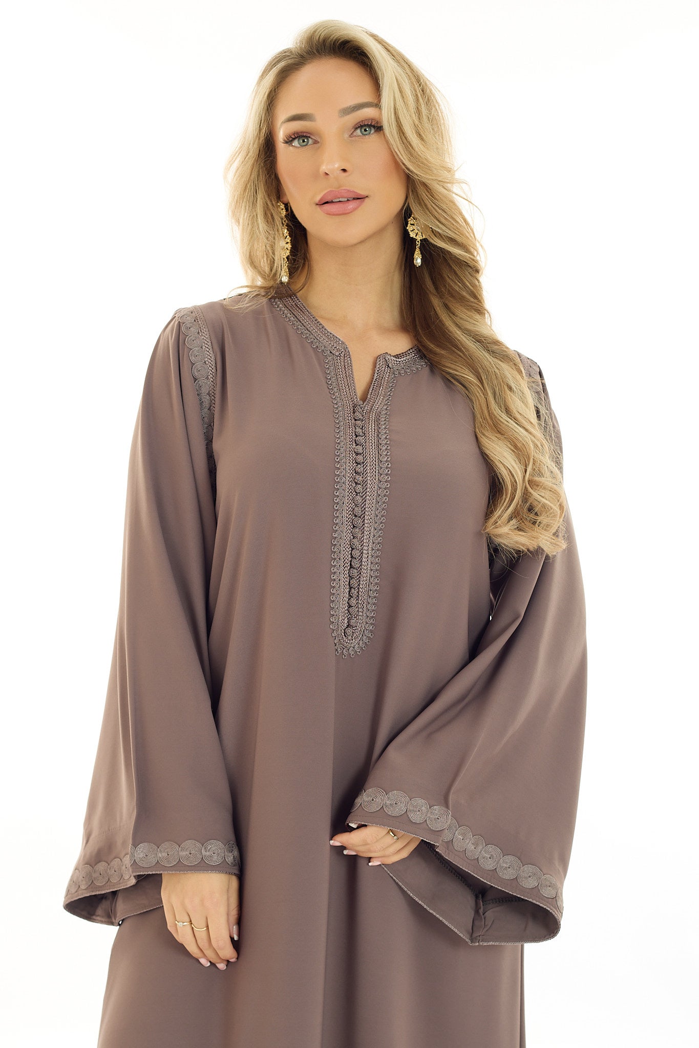 Caftan Safiya Taupe