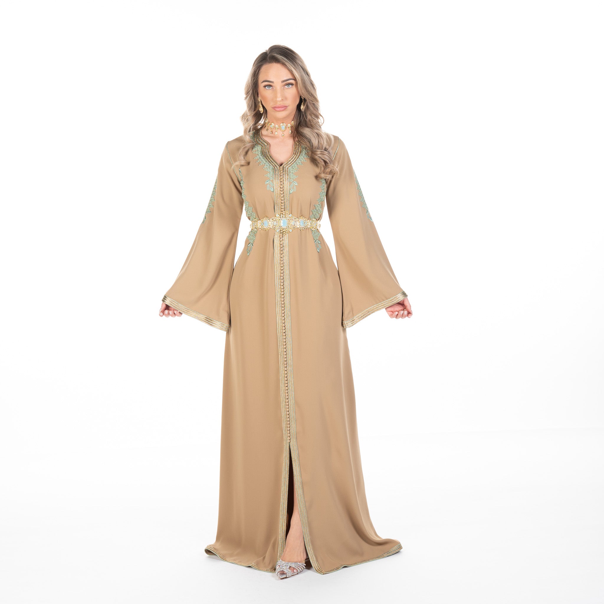 Caftan Chaimae Darkolive