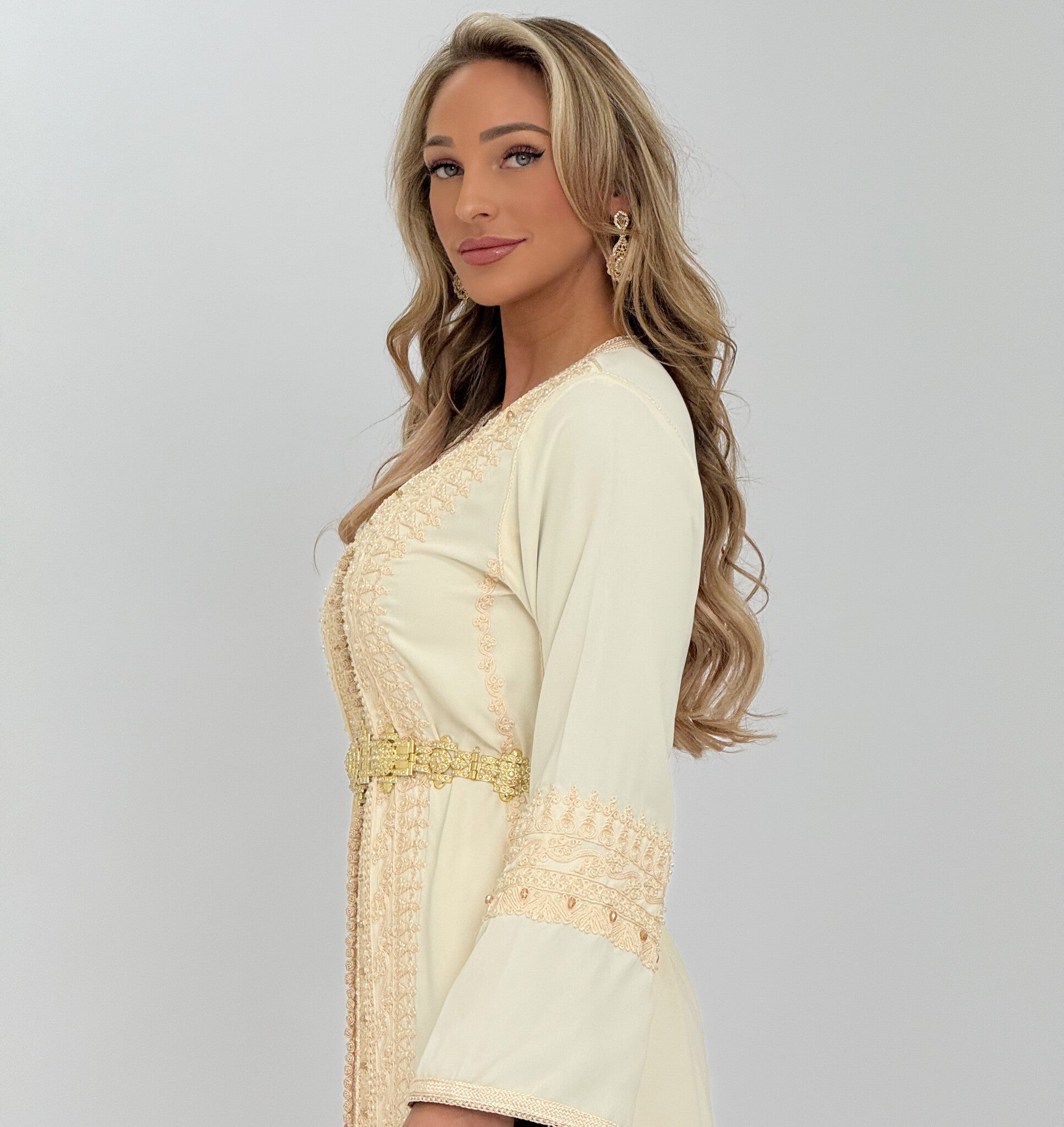 Caftan Lamyae Cream