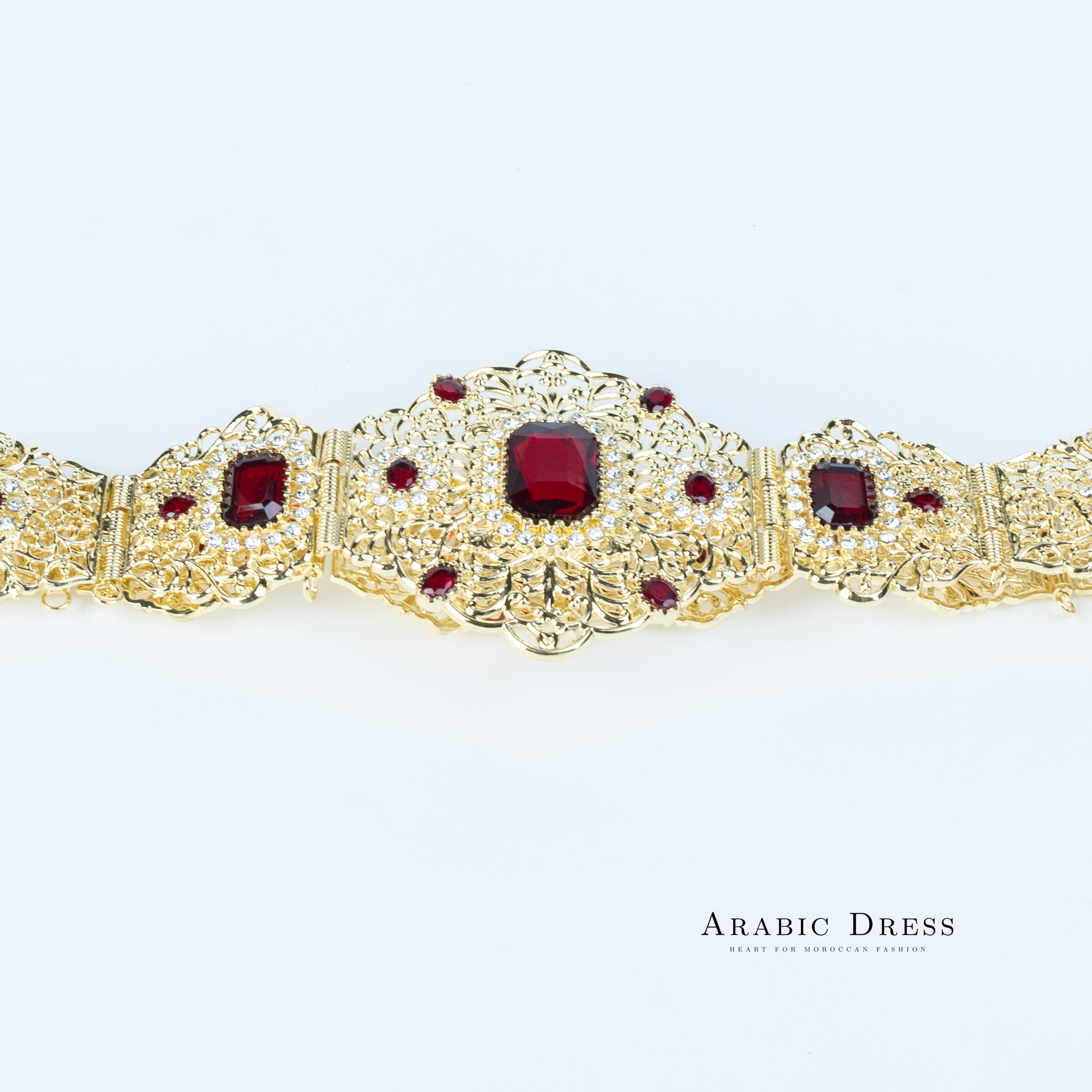 Bora Gold/Bordeaux Belt