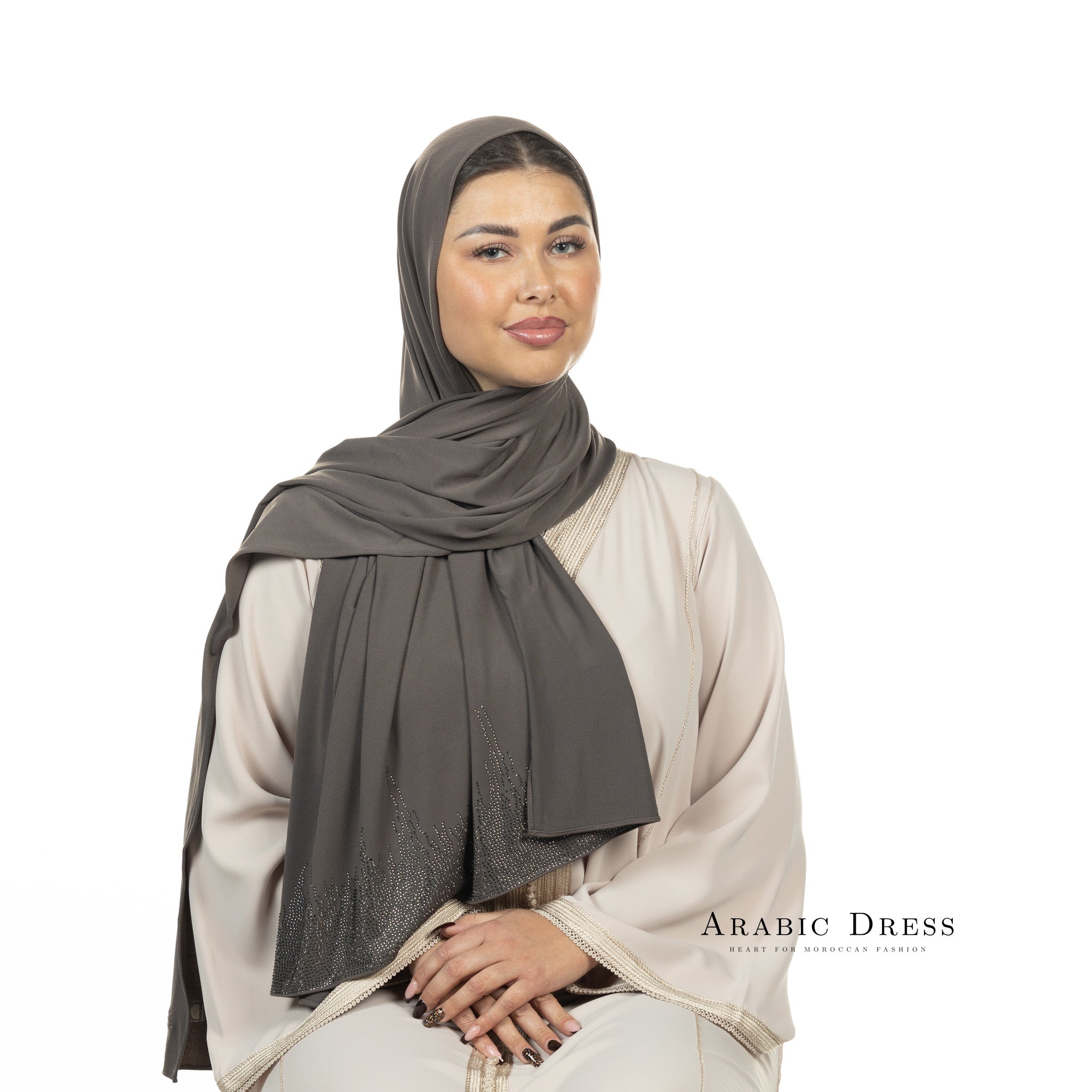 PREMIUM JERSEY HIJAB LIA - DARK GRAY